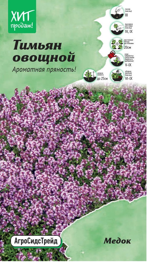 Изображение товара Семена Тимьян (чабрец) Медок АСТ