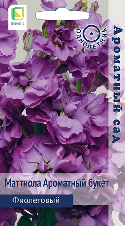 Изображение товара Семена Маттиола Ароматный букет Фиолетовый 0,05гр 0,05гр