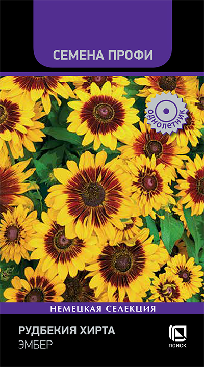 Изображение товара Семена рудбекия хирта Эмбер 7 шт яркие однолетние цветы для клумб и газонов