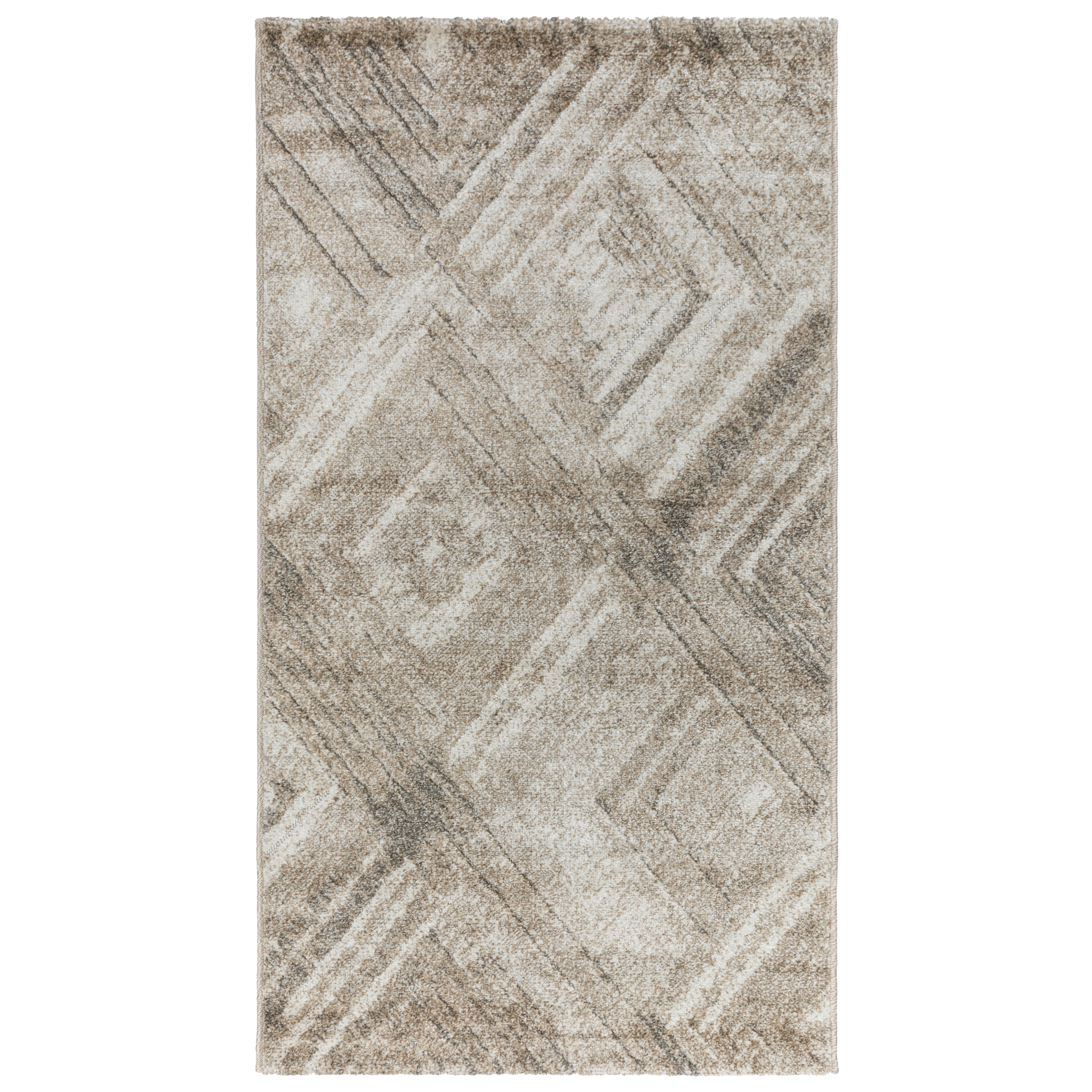 Изображение товара Ковер GLADIS 0.8×1.5 м дизайн M695A BEIGE/BEIGE долговечный практичный стильный