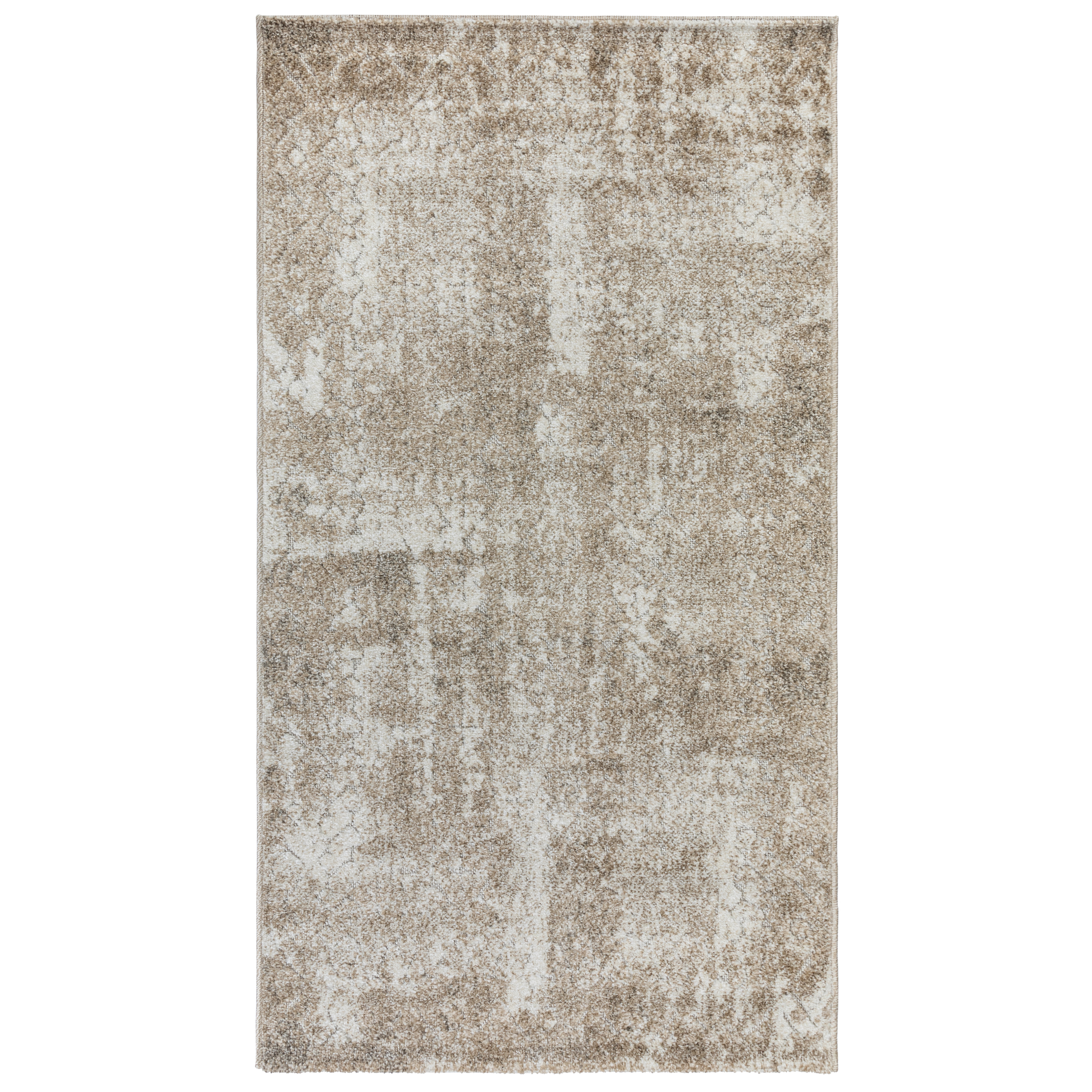 Изображение товара Современный бежевый ковер 0.8x1.5 м из полипропилена с искусственным джутом