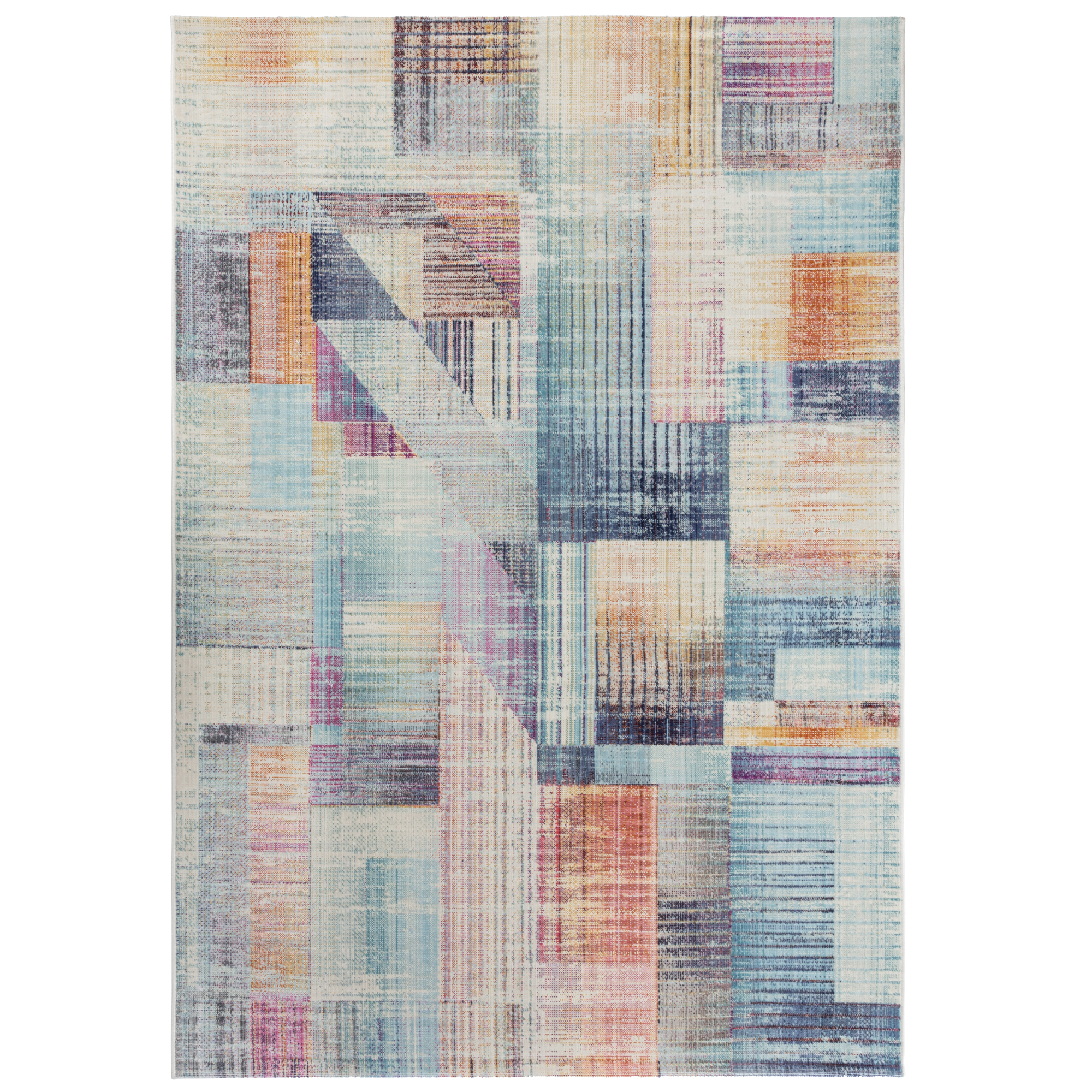 Изображение товара Ковер MAVRIKA 1.6*2.3 дизайн 9311A NAVY/TILE для дома, практичный и стильный