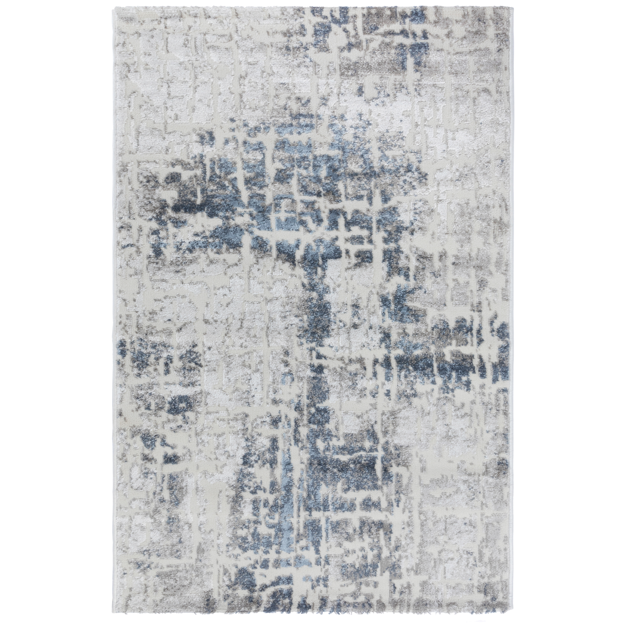 Изображение товара Ковёр NELLY 2x3 дизайн 07005B голубой/синий для дома с высотой ворса 6 мм