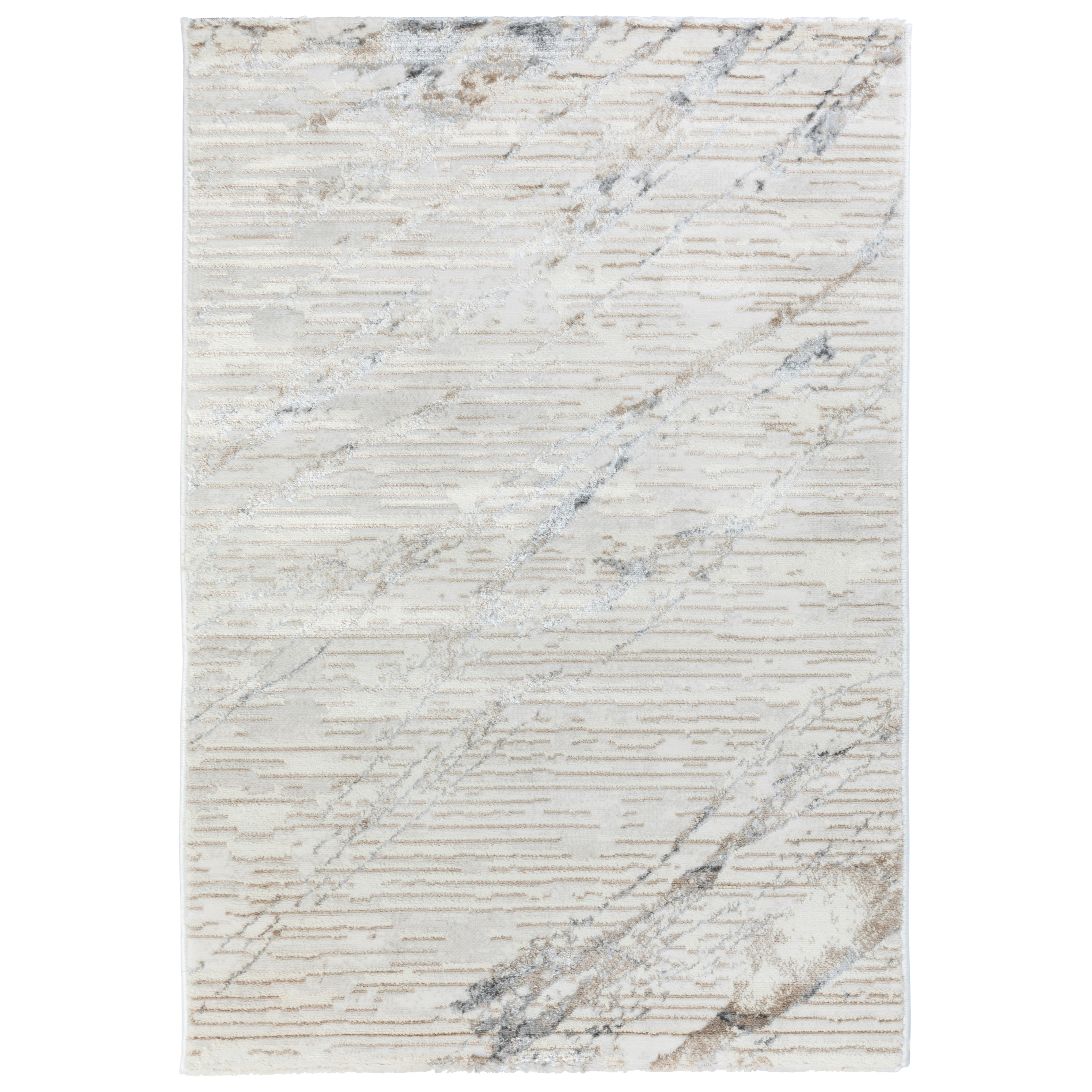 Изображение товара Ковёр SIRIUS 1.6х2.3 из полиэстера с джутовой основой, дизайн T1587LL, бежевый