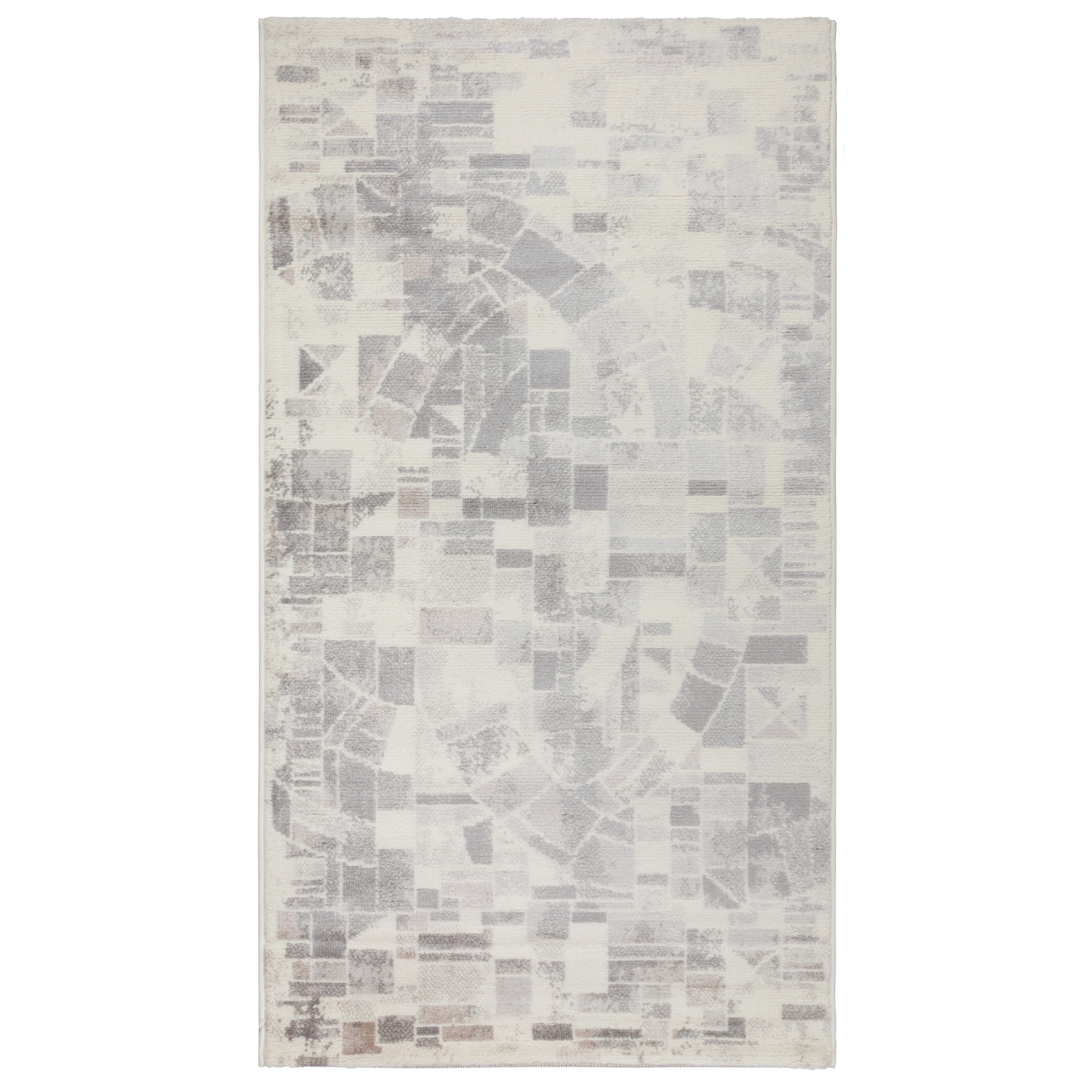 Изображение товара Ковер VENZA 0. 8*1. 5 дизайн 5837A L. GREY/D. BEIGE - мягкий и стильный для дома