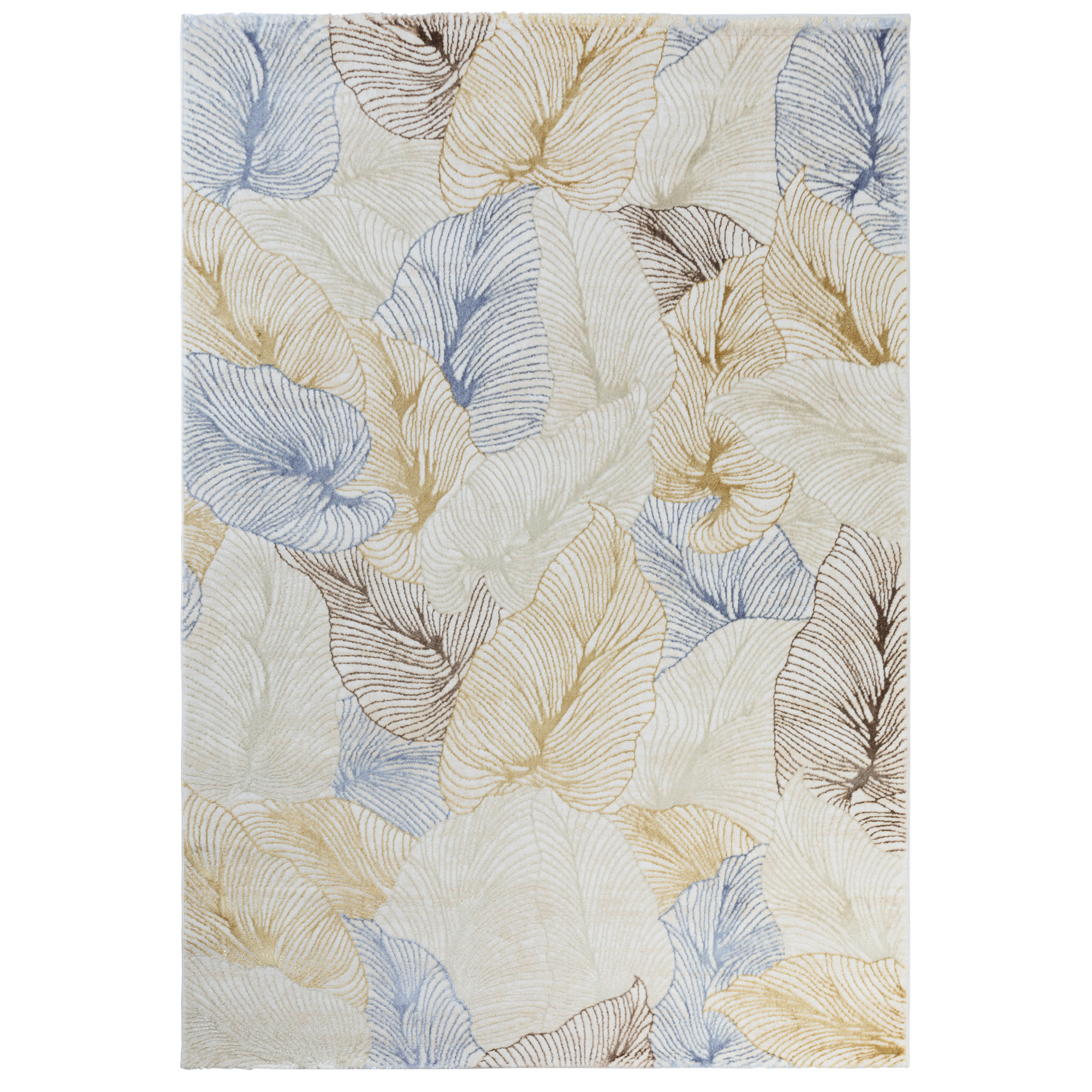 Изображение товара Современный прямоугольный ковер UMBRIA 2*3 дизайн A4341A IVORY/MUSTARD для дома