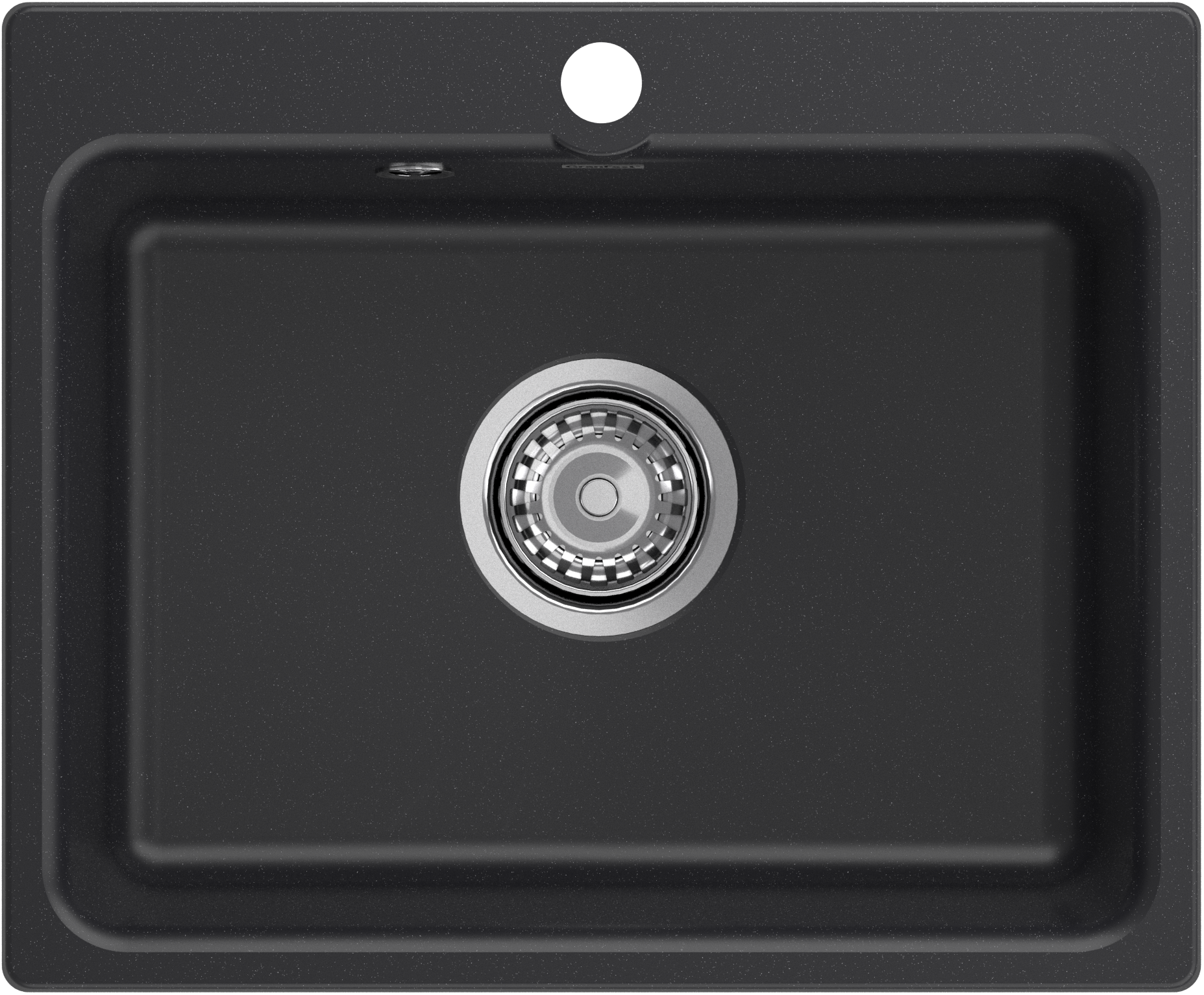 Изображение товара Кухонная мойка GRANFEST SMART 520 черный из искусственного гранита