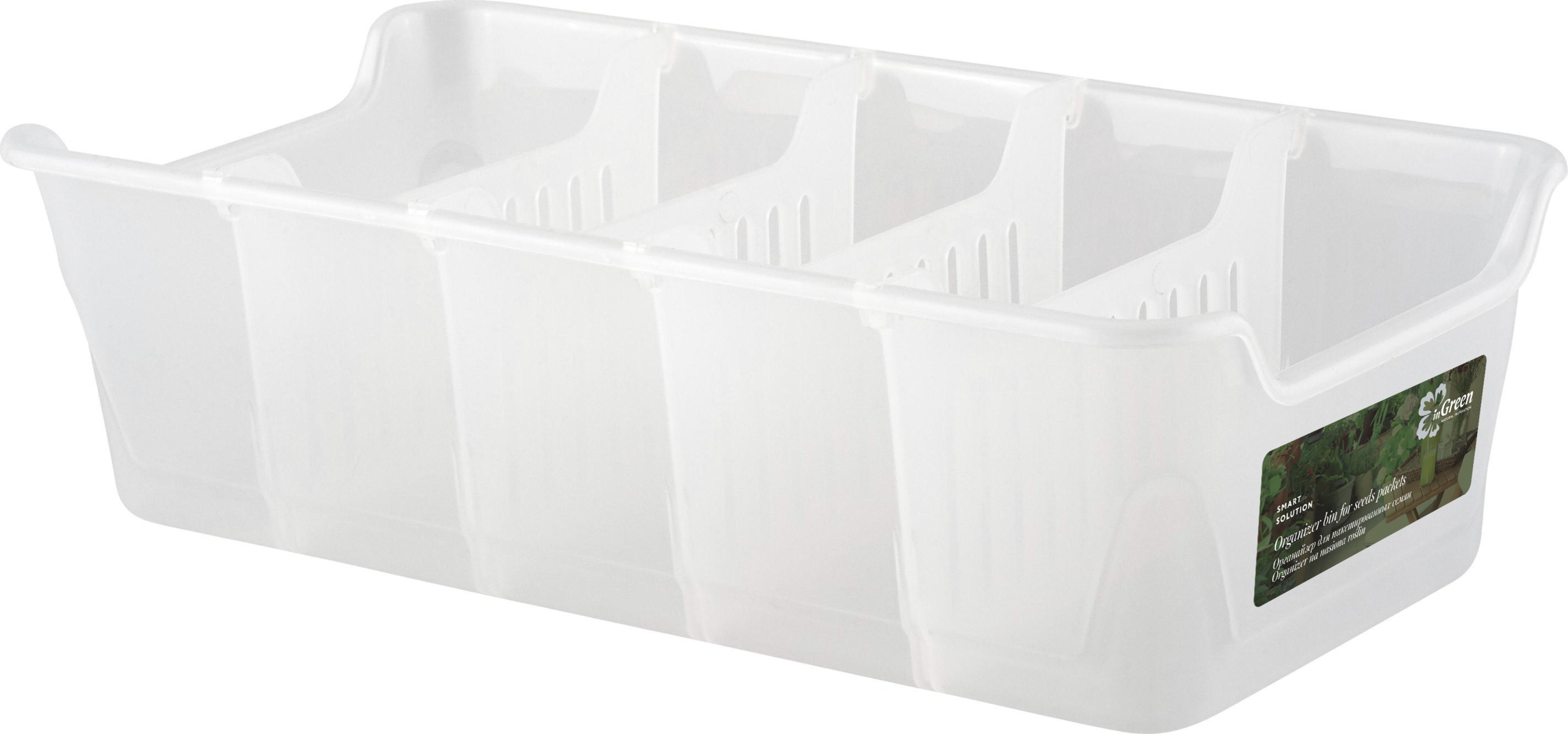 Изображение товара Органайзер для пакетированных семян INGREEN прозрачный - практичное хранение и организация семян