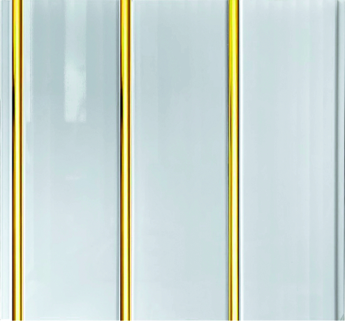 Изображение товара Панель ПВХ Stella Premium Gold Line лак 3-х секционные 3000х250х9
