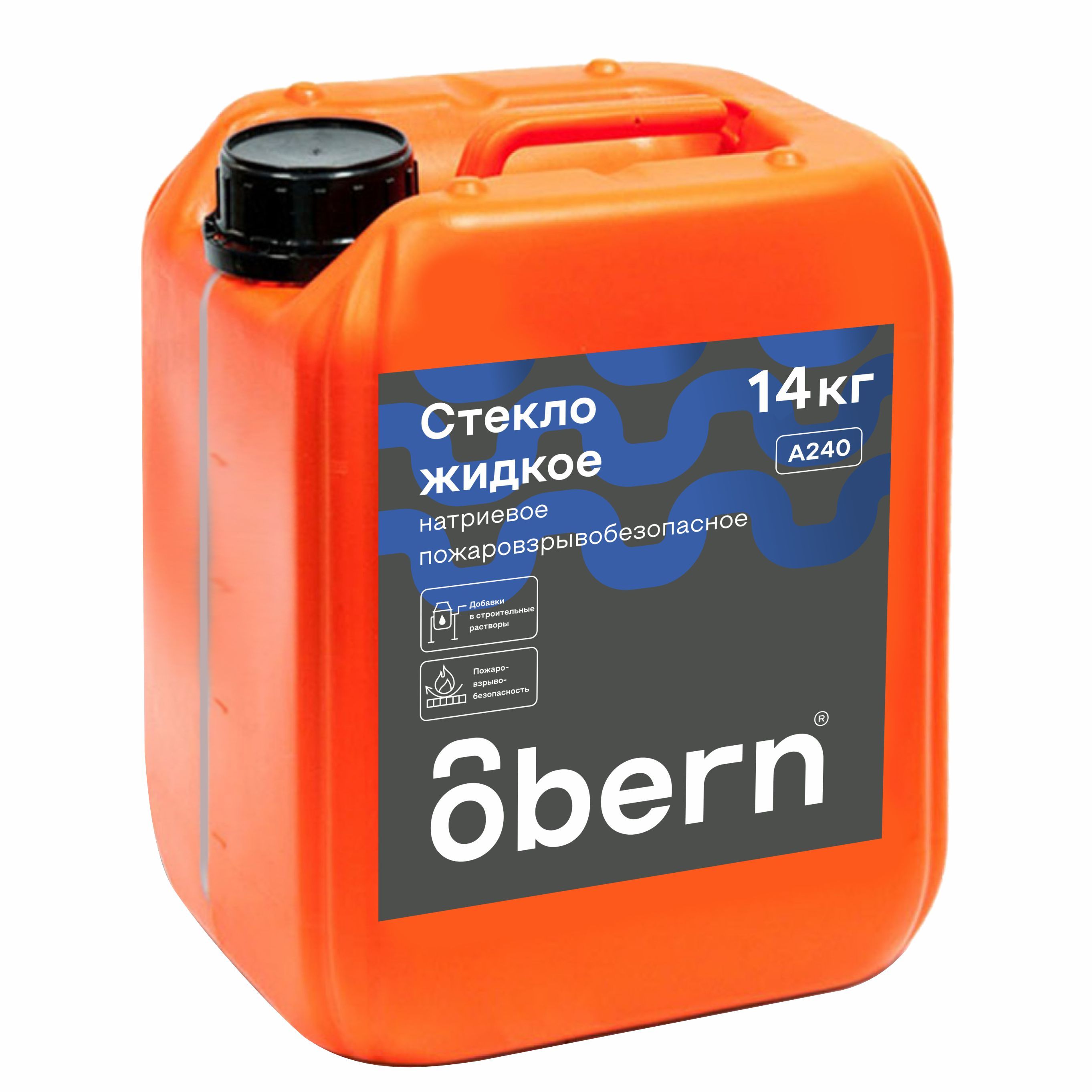 Изображение товара Жидкое стекло OBERN 14 кг