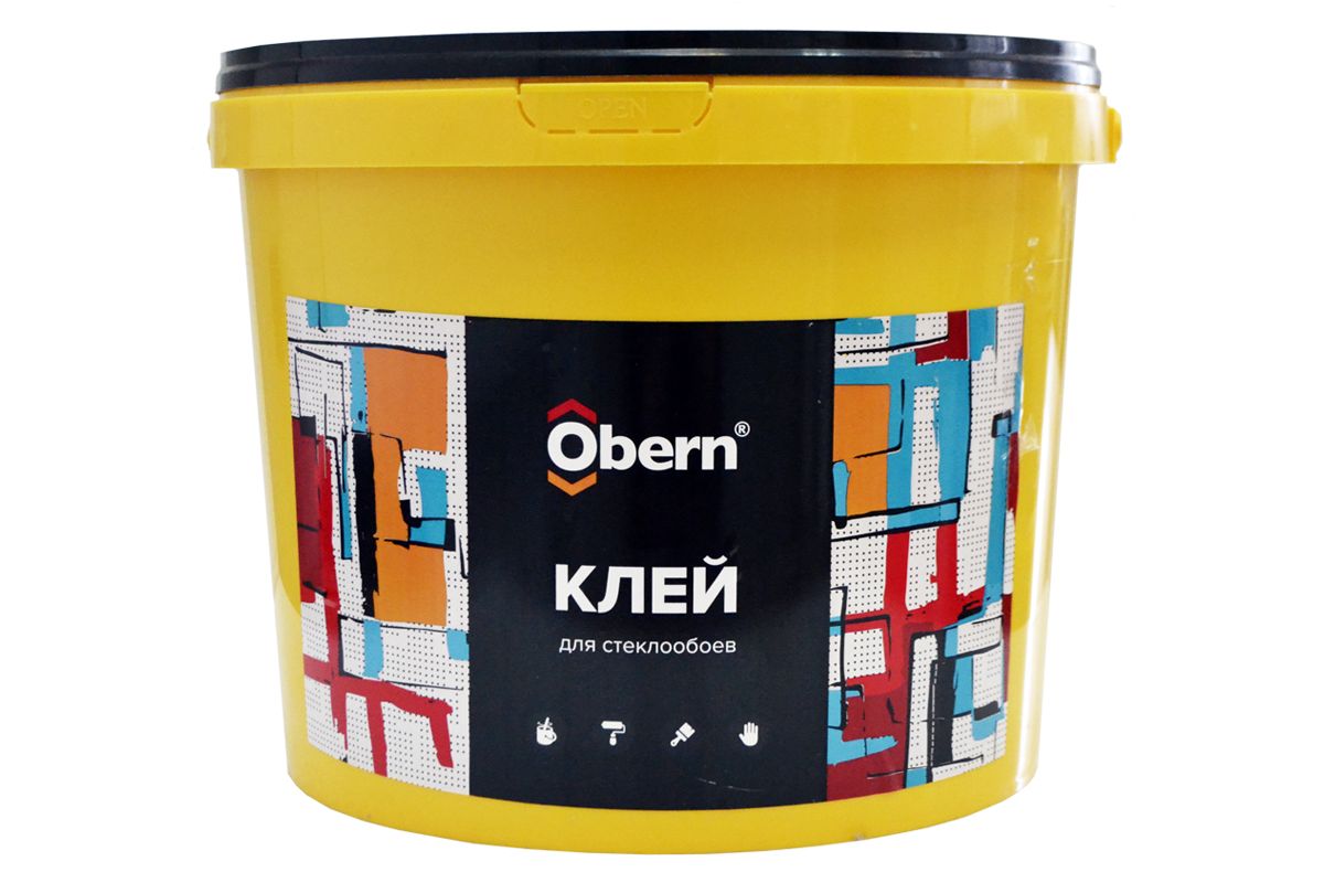 Изображение товара Клей для стеклохолстов и обоев OBERN 10 кг влагостойкий для внутренних работ