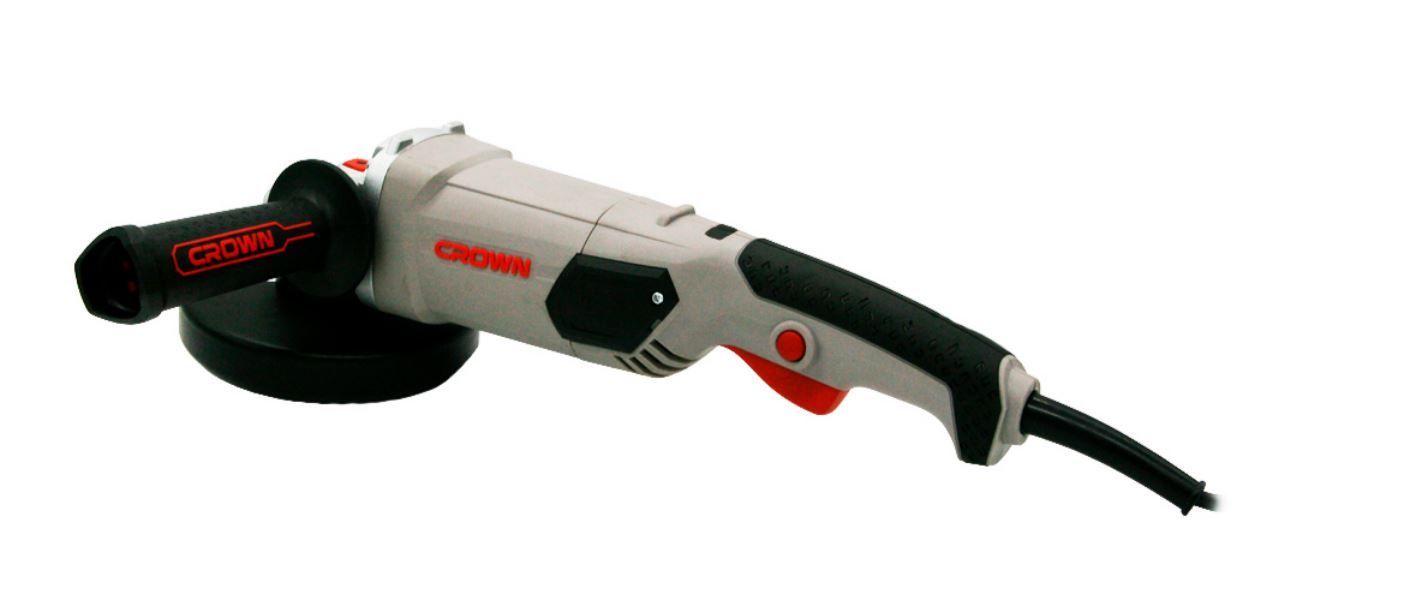 Изображение товара Угловая шлифмашина CROWN CT13506-125N 1200 Вт диска 125 мм, электросеть