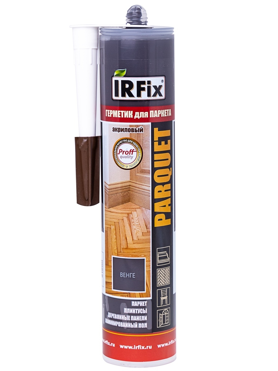 Изображение товара Акриловый герметик для паркета IRFIX PARQUET 310 мл "Венге"