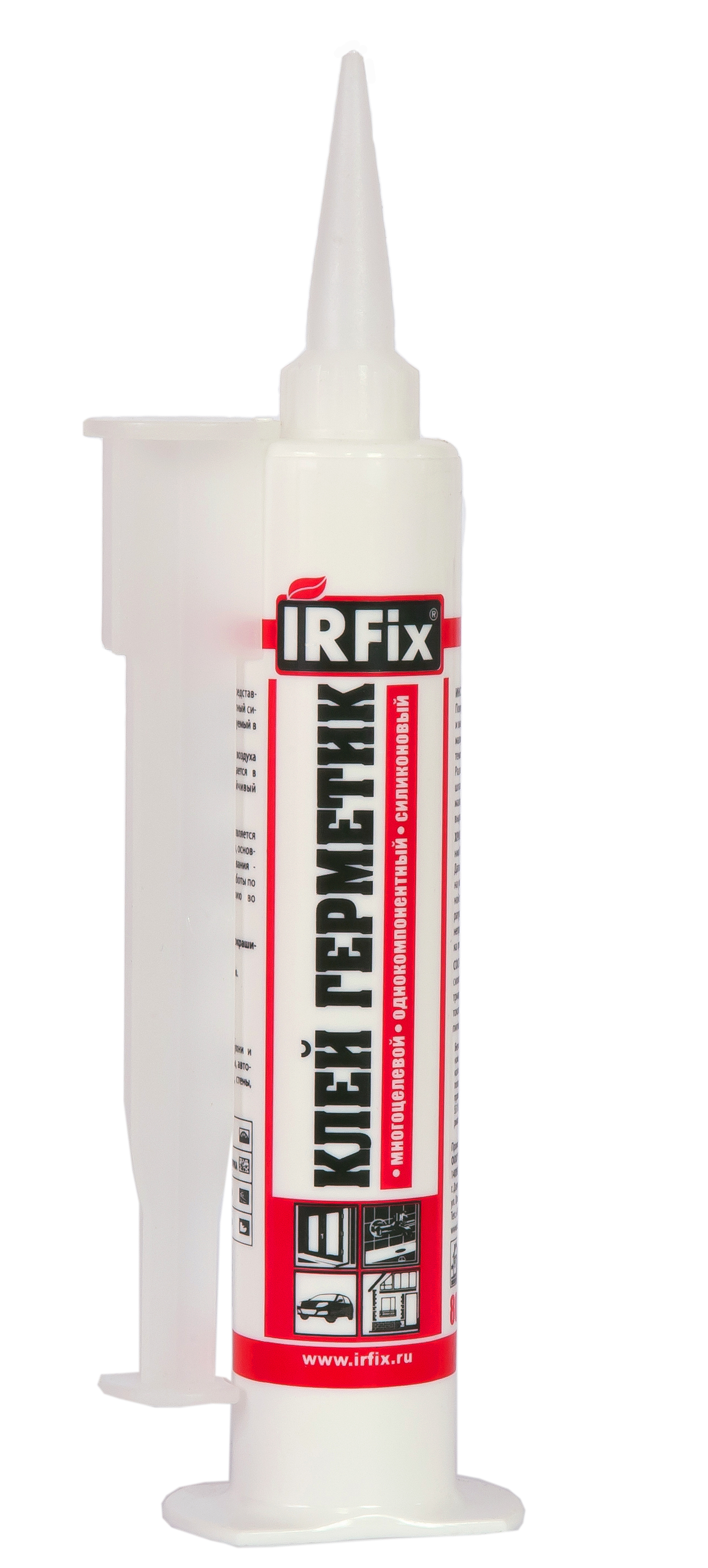 Клей-герметик IRFIX Клей-герметик IRFIX (шприц) 80 мл белый
