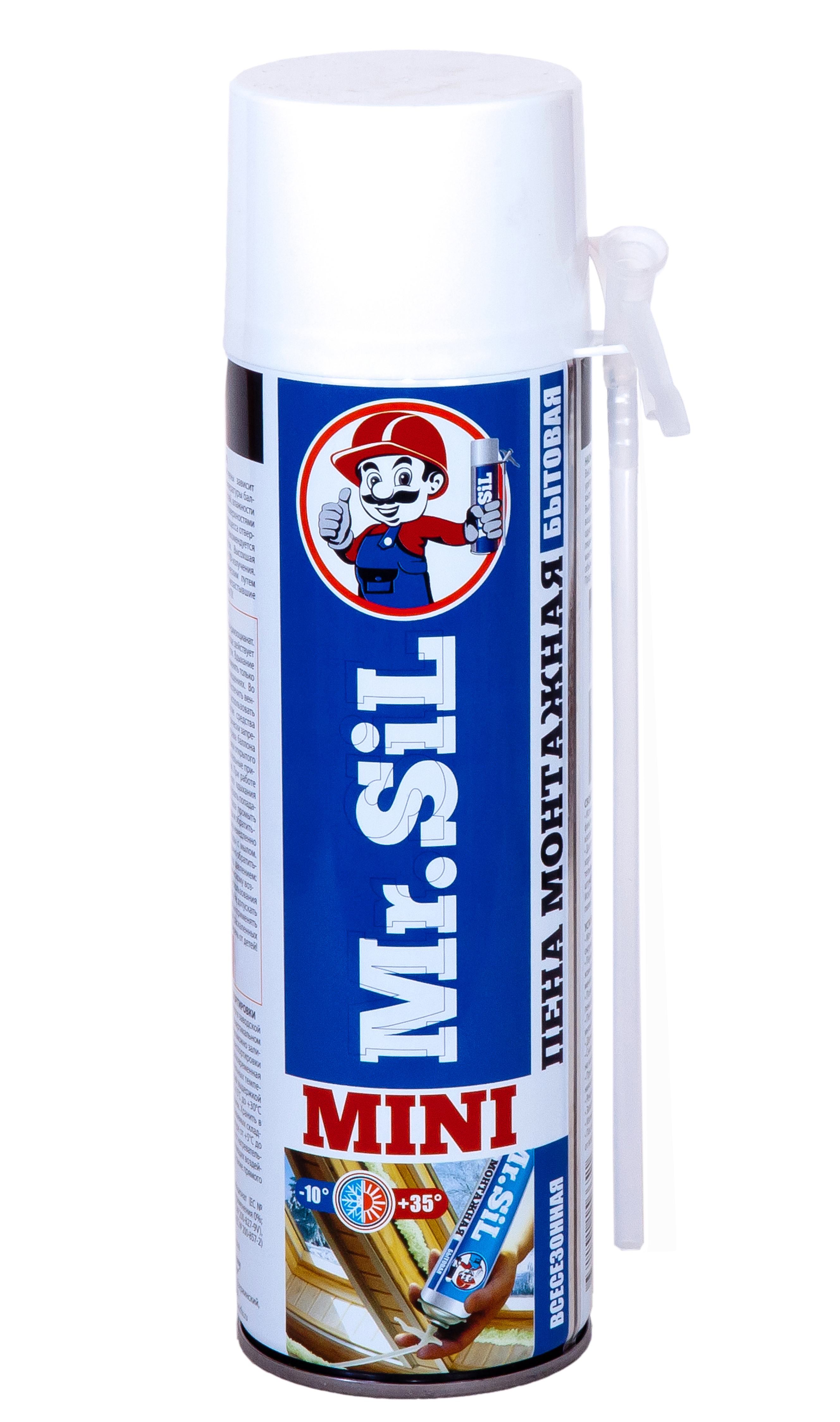 Изображение товара Монтажная пена MR SIL MINI 500 мл всесезонная