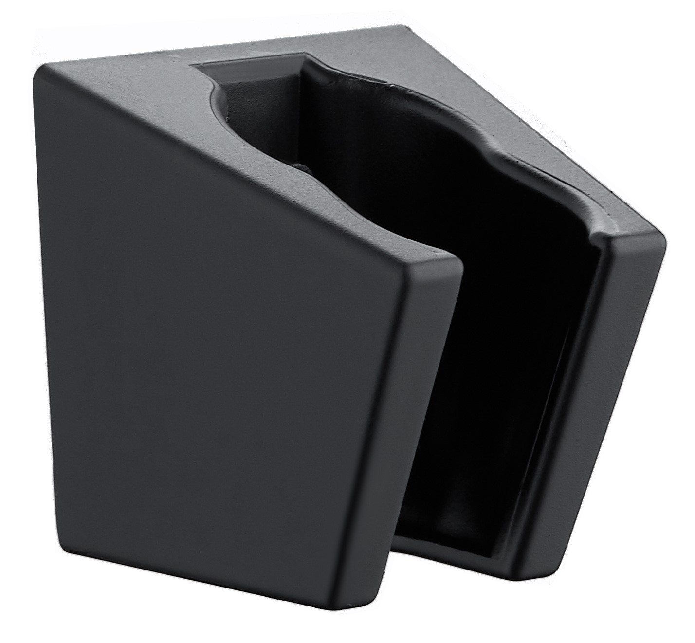 Изображение товара Держатель для душа неповоротный Voda VHH15 металлический черный 3 см