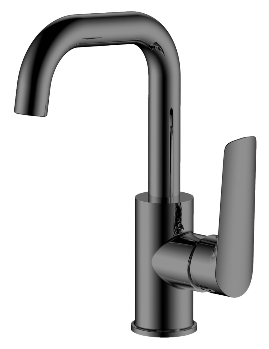 Изображение товара Смеситель для раковины однорычажный поворотный ESKO Liga LI26M хром нержавеющая сталь