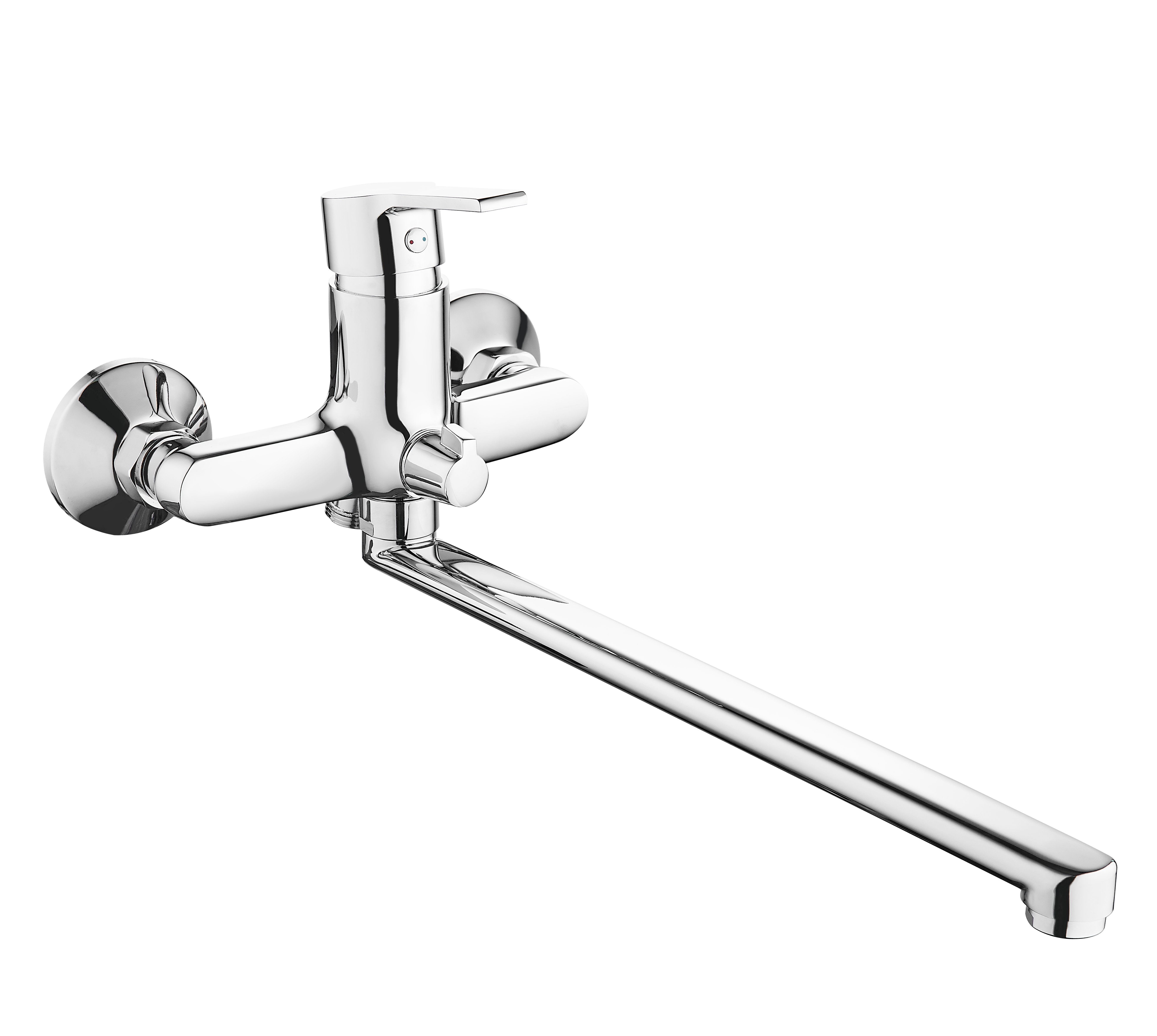 Изображение товара Однорычажный смеситель для ванны Voda Nuf NF31 из нержавеющей стали с коротким изливом