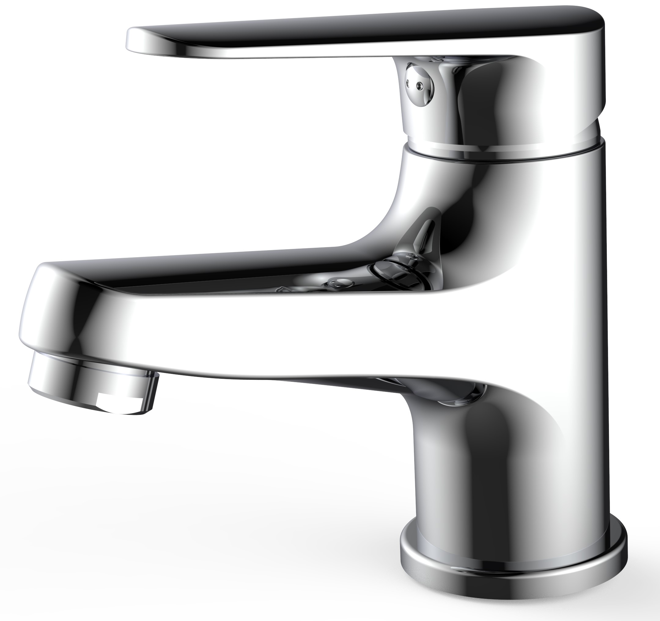 Изображение товара Смеситель для раковины однорычажный Voda Splash SPL26 латунь хром