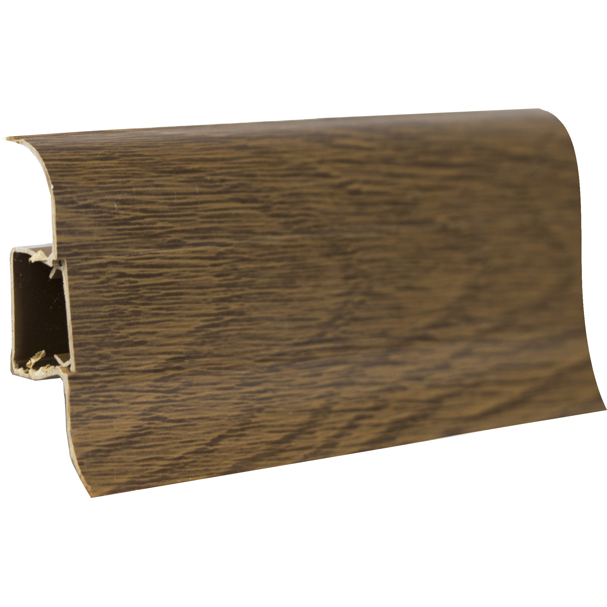 Изображение товара Плинтус ПВХ 56мм TITANIUM ECO №18 2,5м матовая поверхность