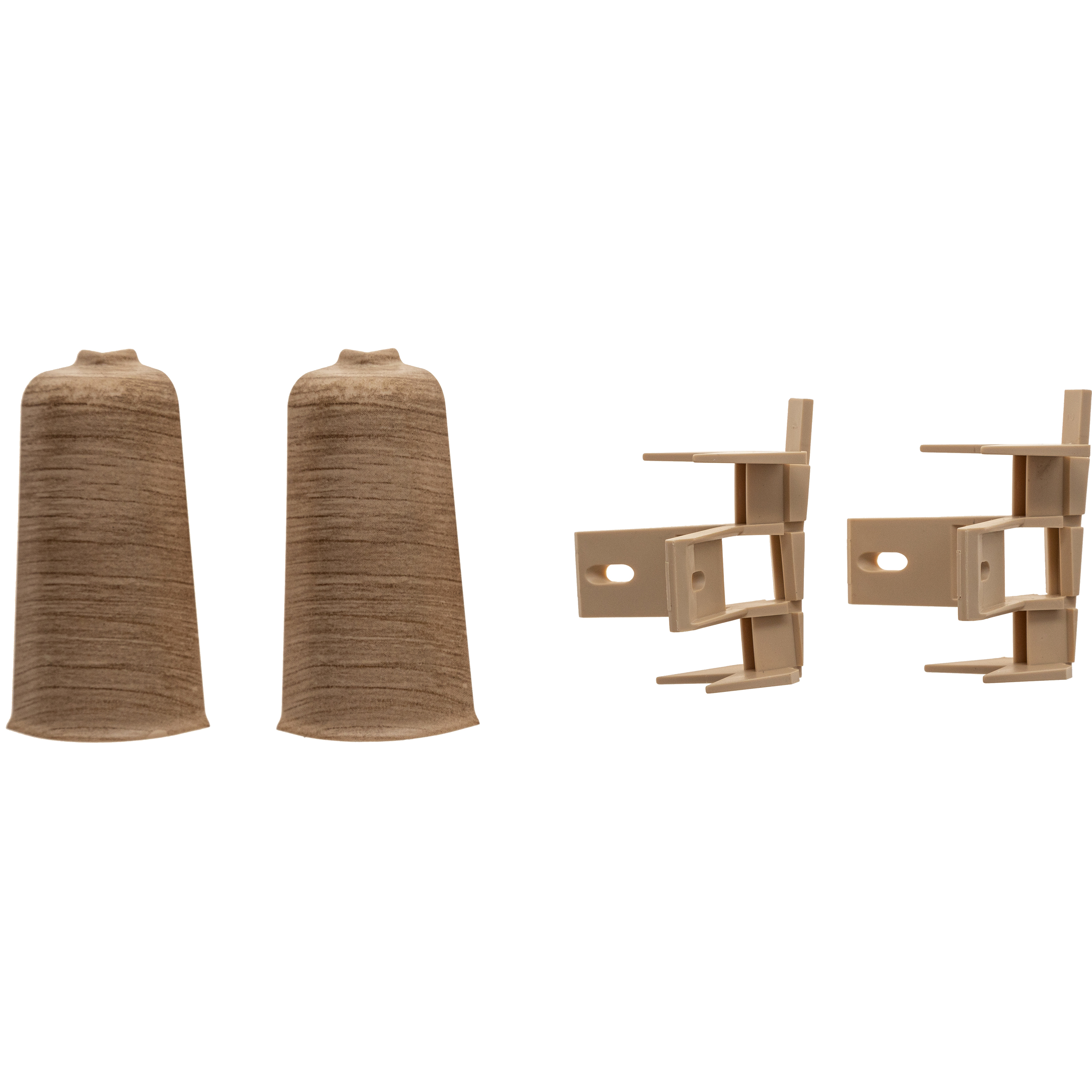 Изображение товара Угол наружный 76мм QVANT 2шт Дуб Виргинский внешний угол для отделки