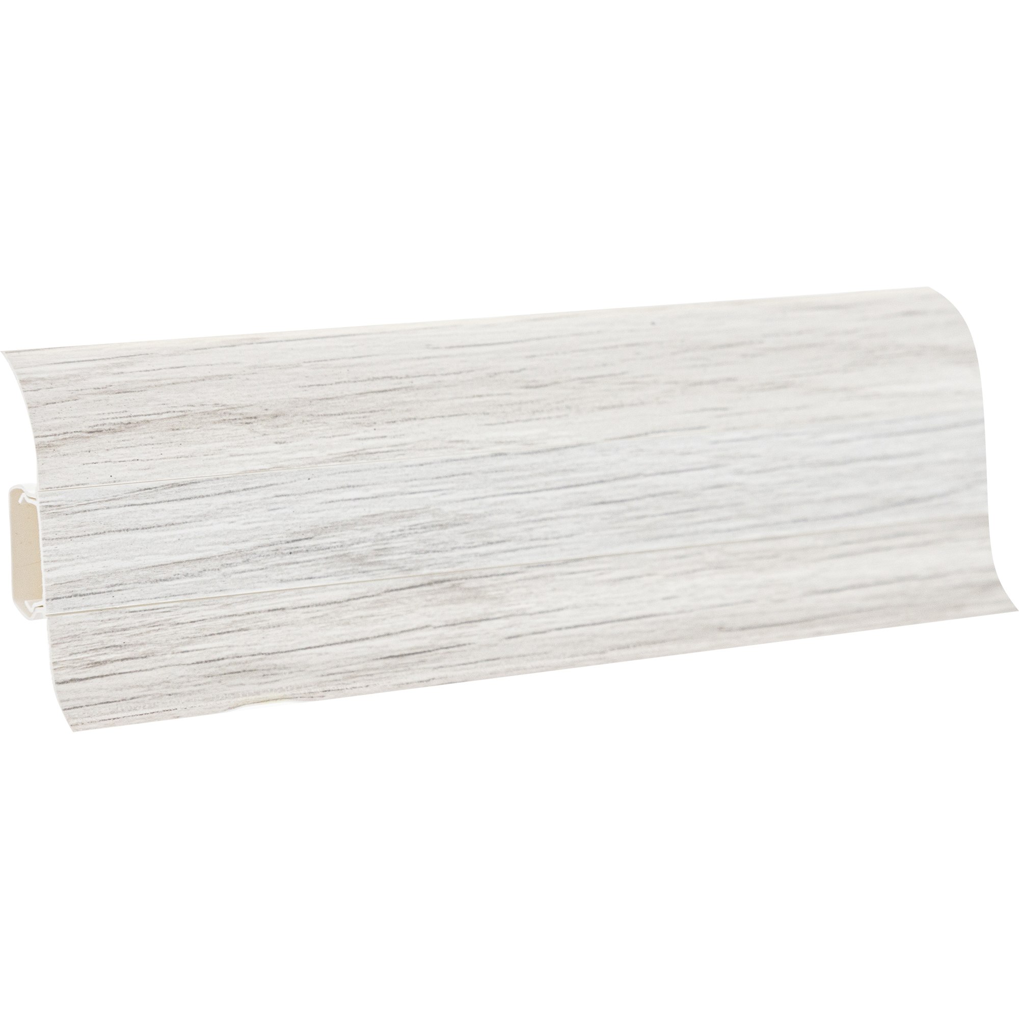 Изображение товара Плинтус ПВХ 60мм TECHNICAL Т11 ЯСЕНЬ СВЕТЛЫЙ 2,5м легкий и практичный