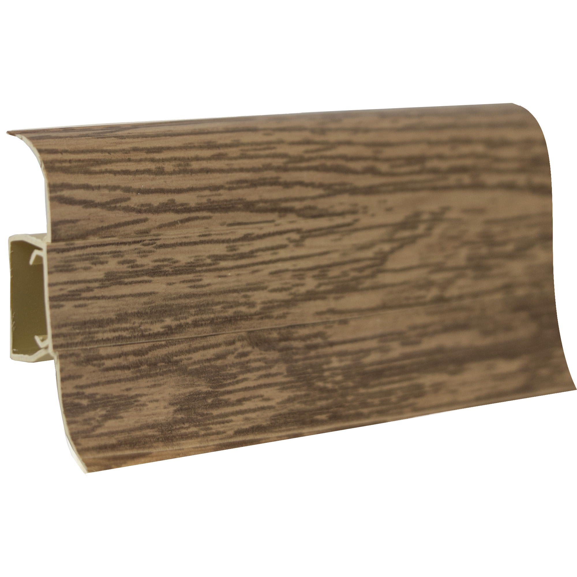 Изображение товара Плинтус ПВХ 56мм TITANIUM ECO №16 2,5м матовая древесная фактура