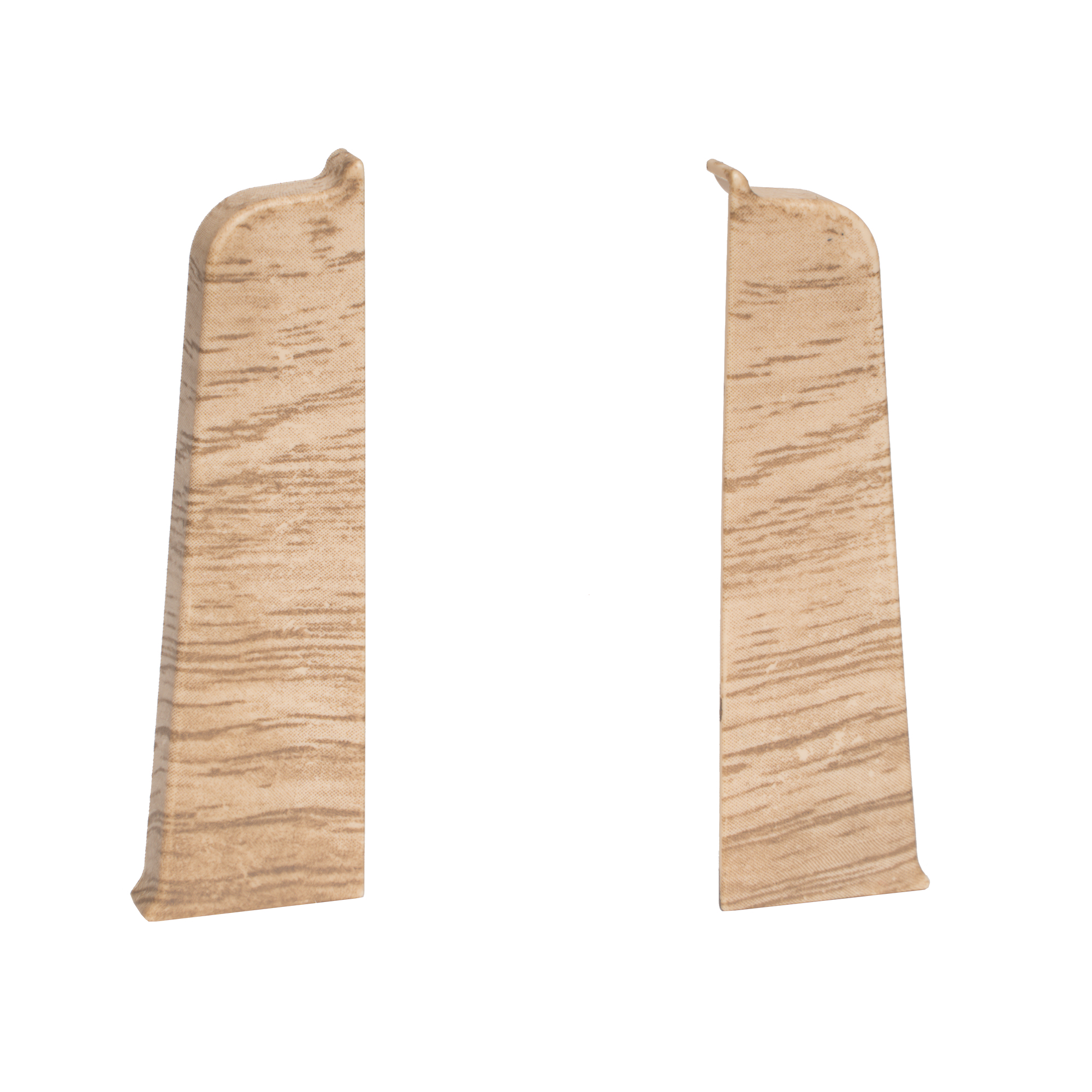 Изображение товара Заглушки 76мм QVANT торцевые 2 шт Клен беленый пластиковые