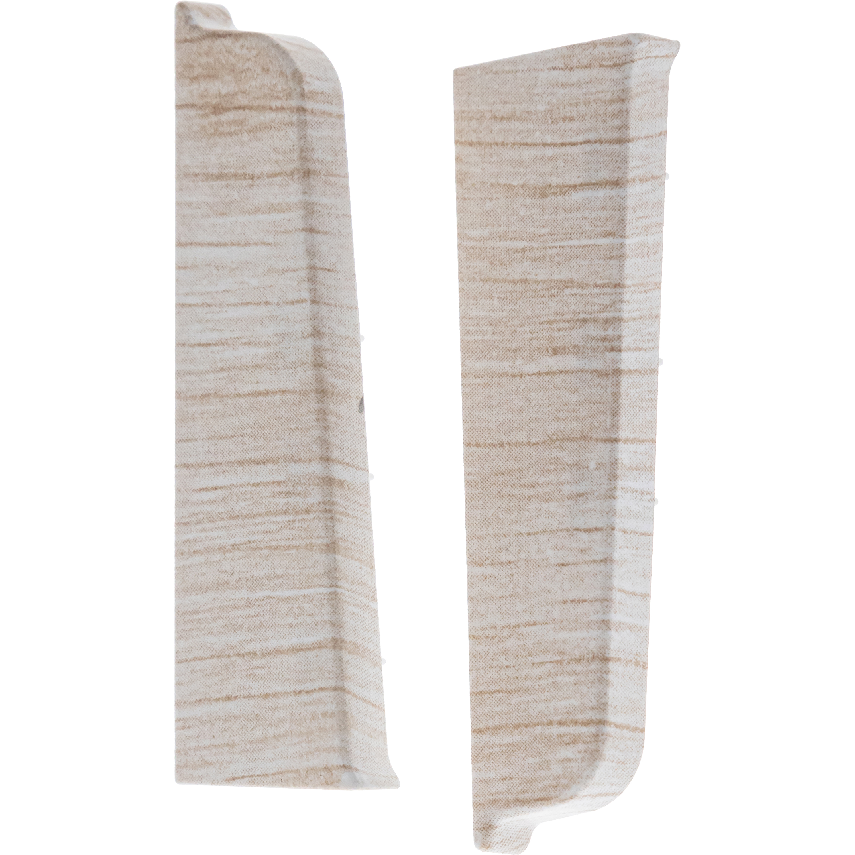 Изображение товара Заглушки 76мм QVANT торцевые 2шт Q01 Дуб альпийский