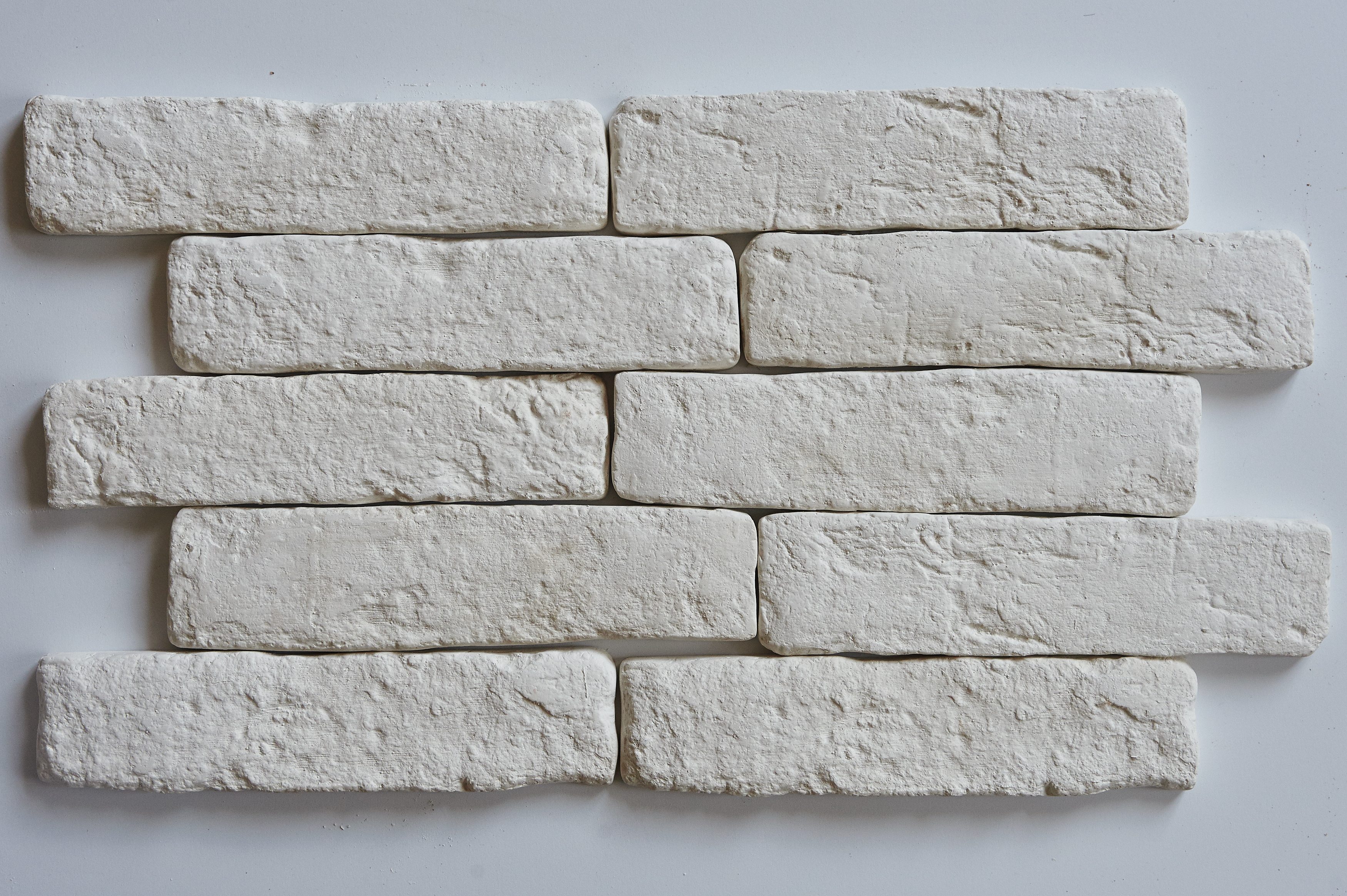 Изображение товара Гипс плитка Евролит Кирпич Романский 26х5 см 1 кв.м имитация кирпич белый