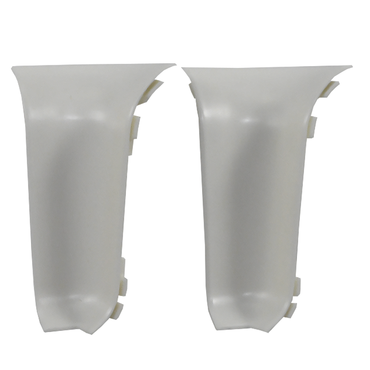 Изображение товара Угол внутренний 60мм TECHNICAL 2шт Т01 БЕЛЫЙ - пластиковый уголок