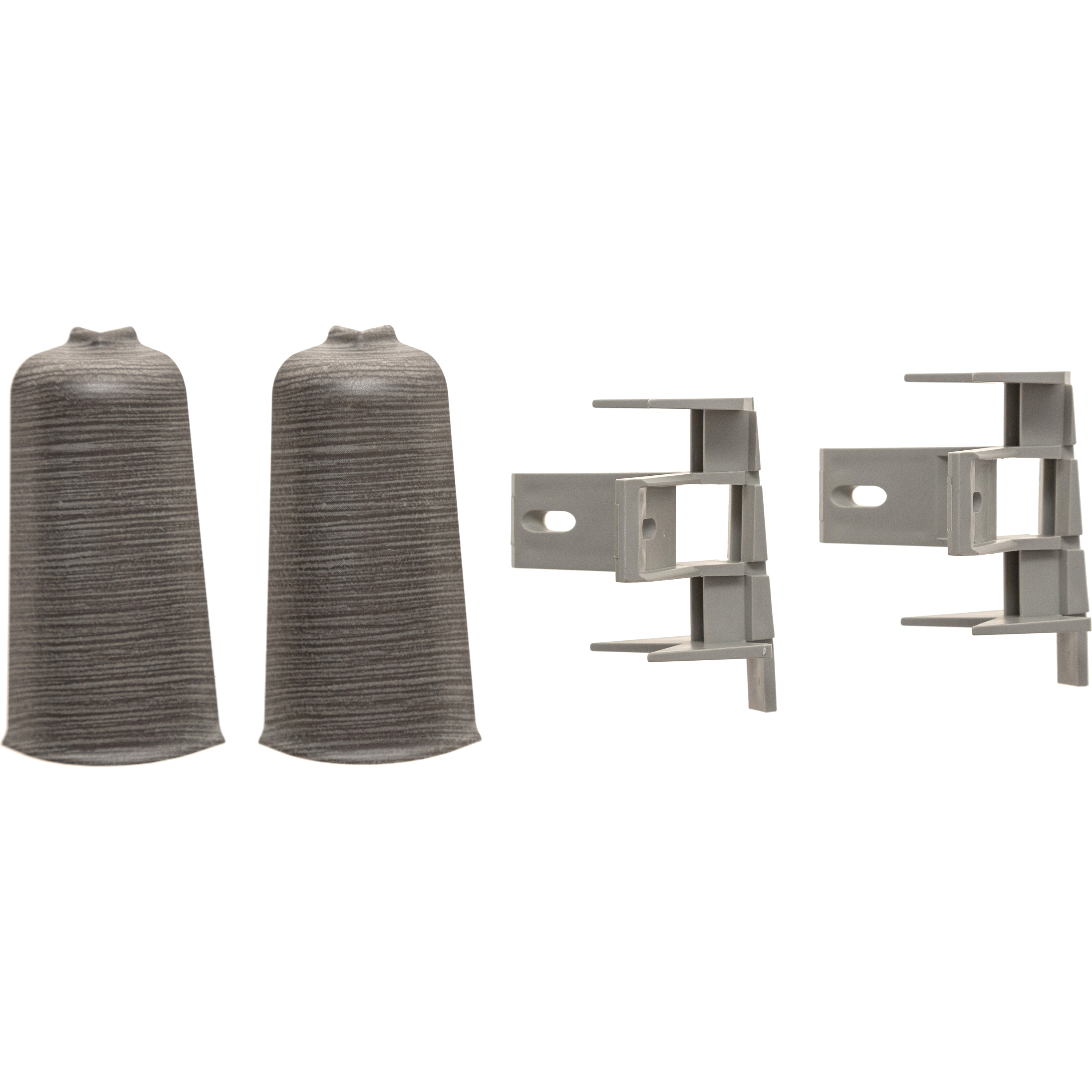 Изображение товара Угол наружный 76мм QVANT 2шт Q04 ДУБ МЕТАЛЛИК