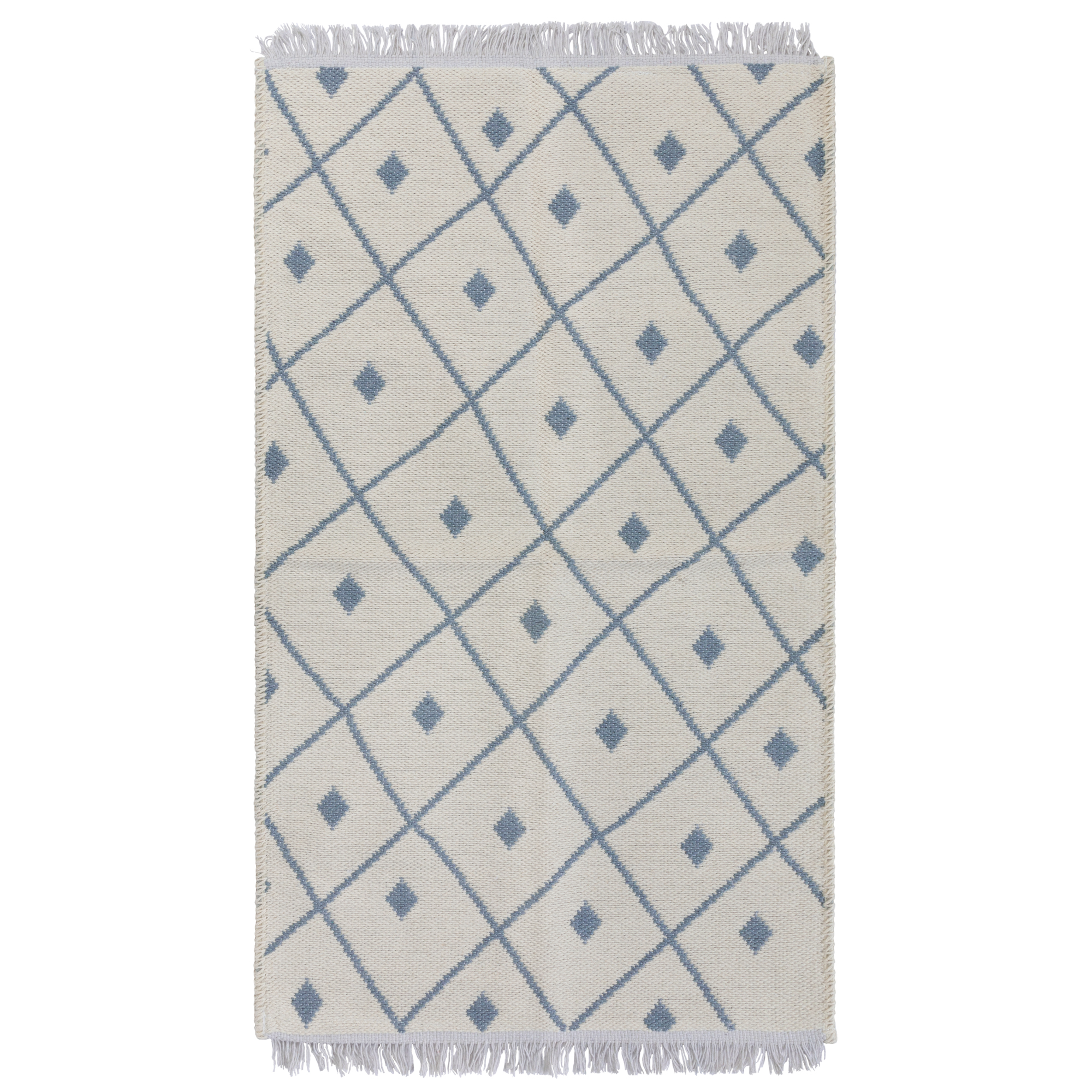Изображение товара Ковер TERESSA 0.6x1 дизайн 28 LT.BLUE/CREAM для дома и офиса