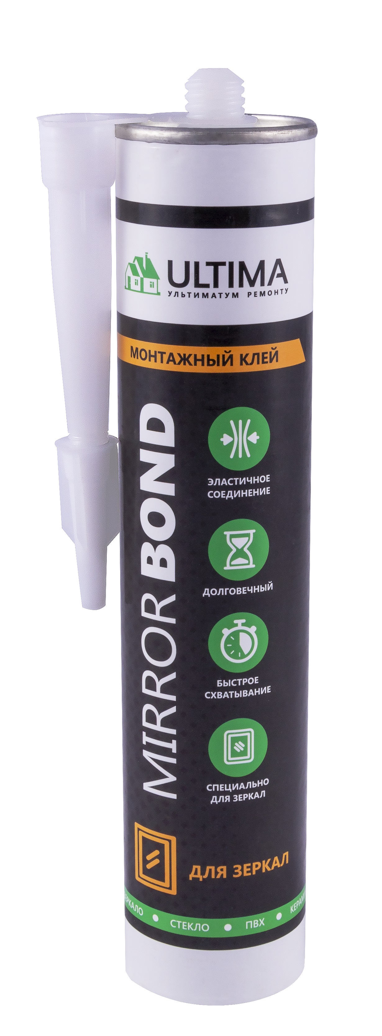 Изображение товара ULTIMA Mirror Bond, клей для зеркал, бежевый, 280 ml.