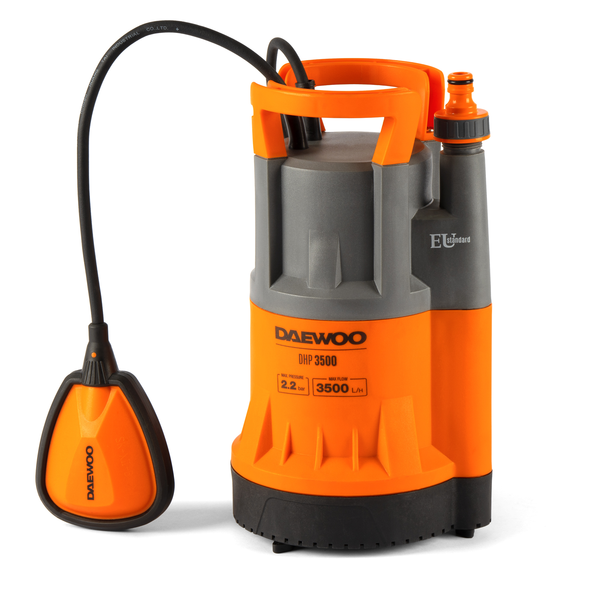 Изображение товара Высоконапорный погружной колодезный насос DAEWOO DHP 3500, 750 Вт, 22 м подъема