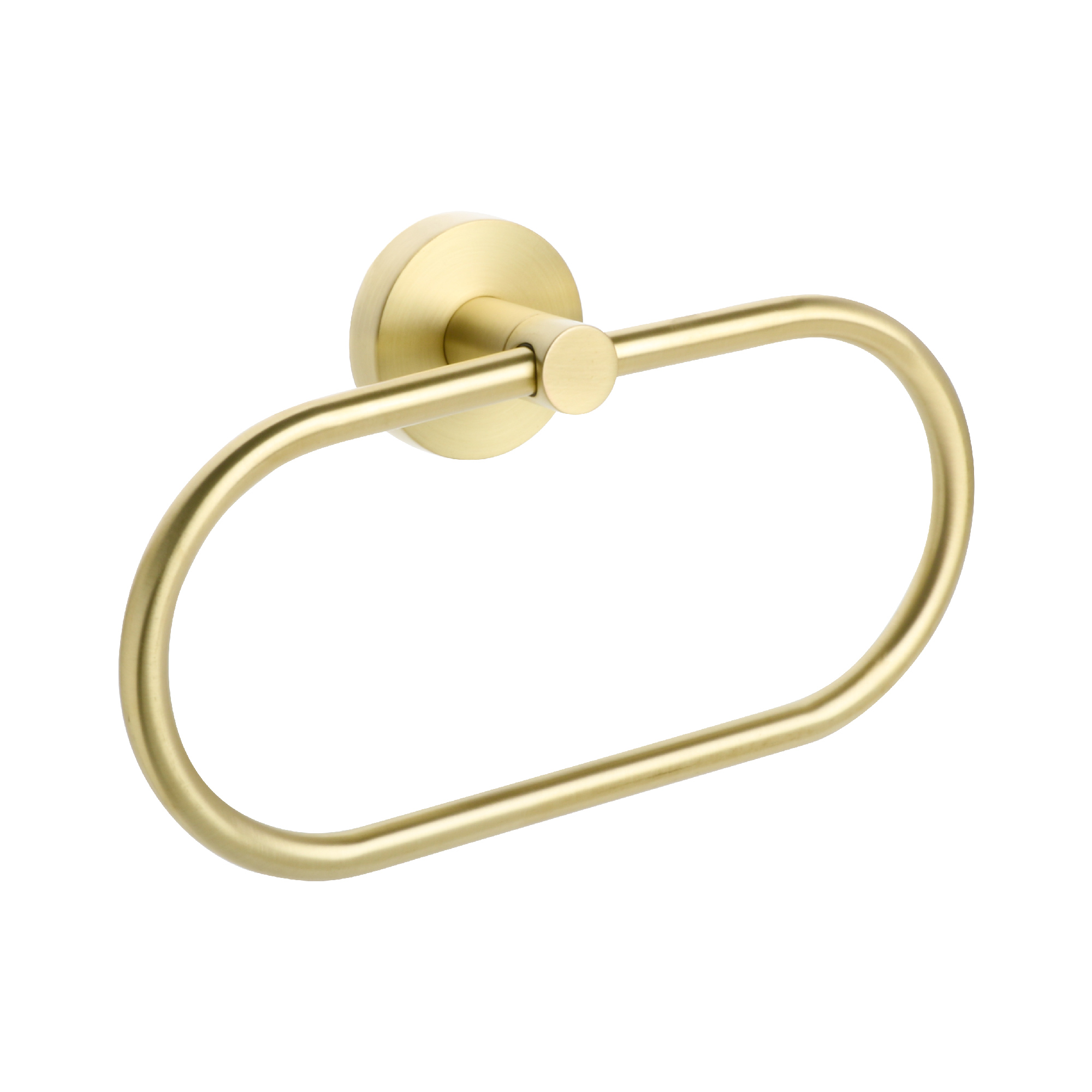 Изображение товара Держатель для полотенец кольцо Comfort Gold золото-сатин из нержавеющей стали