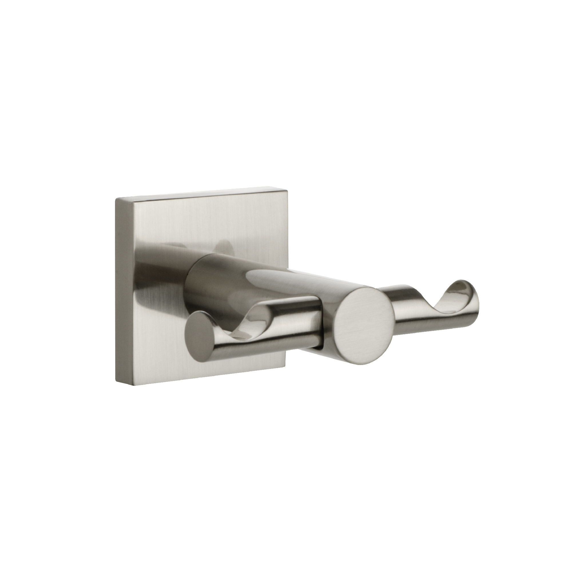 Изображение товара Двойной крючок Lux Satin сатин для ванной комнаты из нержавеющей стали