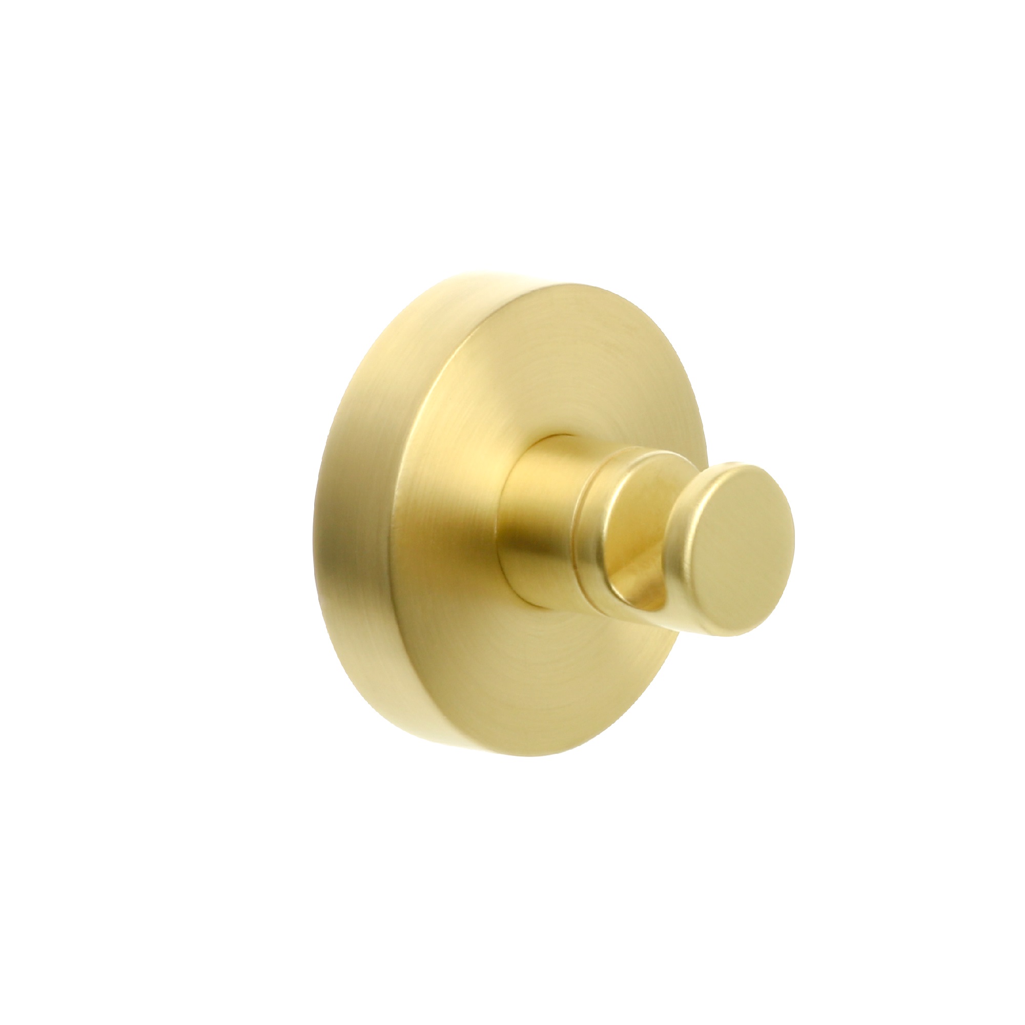 Изображение товара Крючок одинарный Comfort Gold золото-сатин для ванной Fixsen