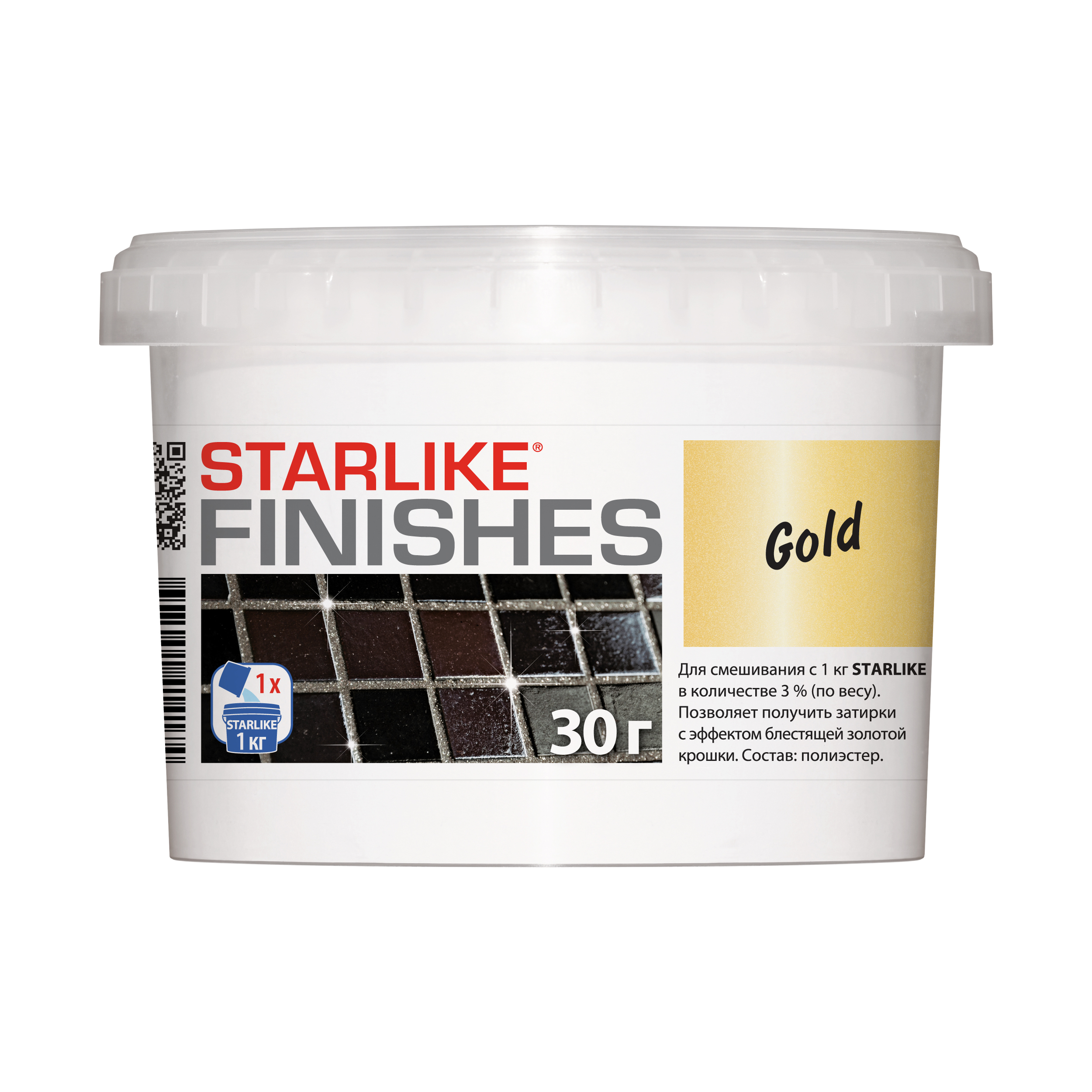 Изображение товара Добавка к эпоксидной затирке LITOKOL GOLD 30 г для золотого эффекта