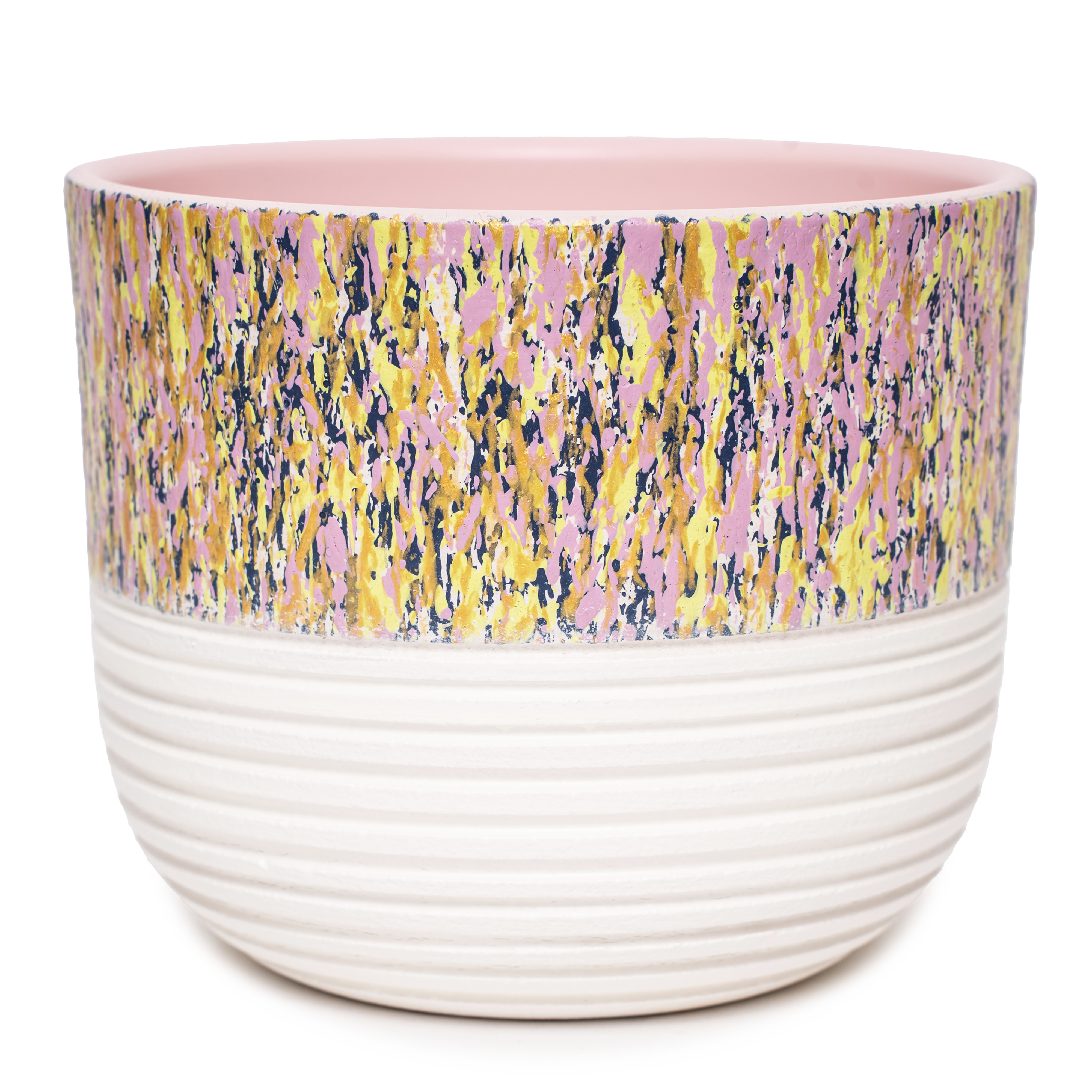 Изображение товара Кашпо керамическое Времена года, микс бук №2 D15 H13