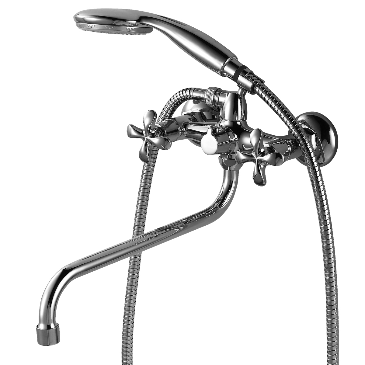 Изображение товара Смеситель двухвентильный Lemark Flora LM0151C универсальный