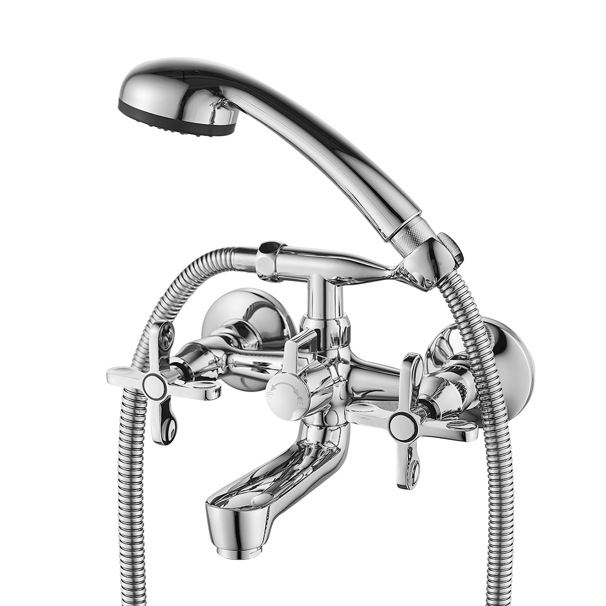 Изображение товара Смеситель двухвентильный Rossinka RS42-83 для ванны