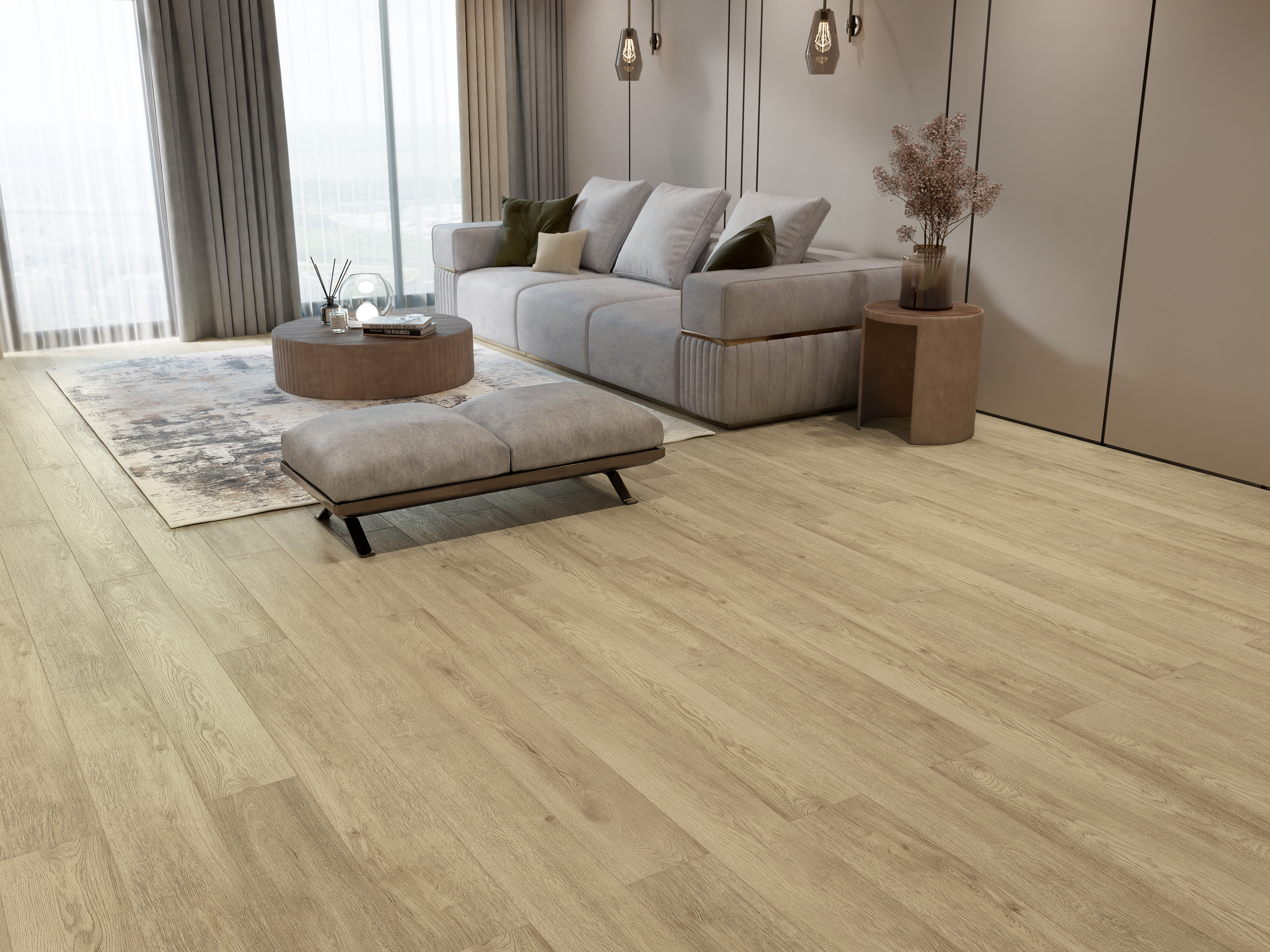 Изображение товара Ламинат Derby Style Дуб Селена 33 класс 8 мм 2,0967 м² водостойкий