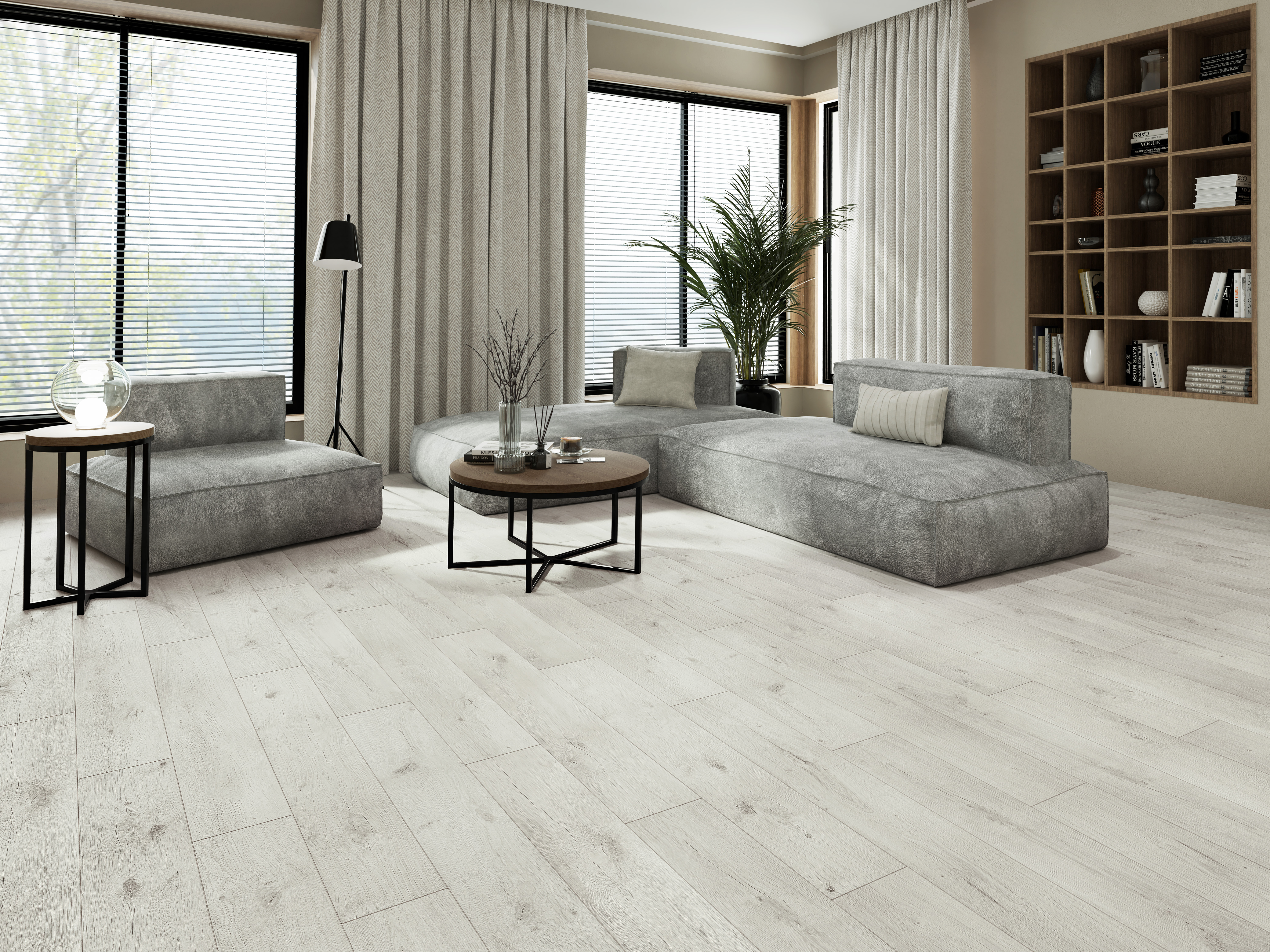 Изображение товара Ламинат MAXWOOD Dynamic Dynamic Дуб Эрфурт 33 класс 8 мм 1,596 м²