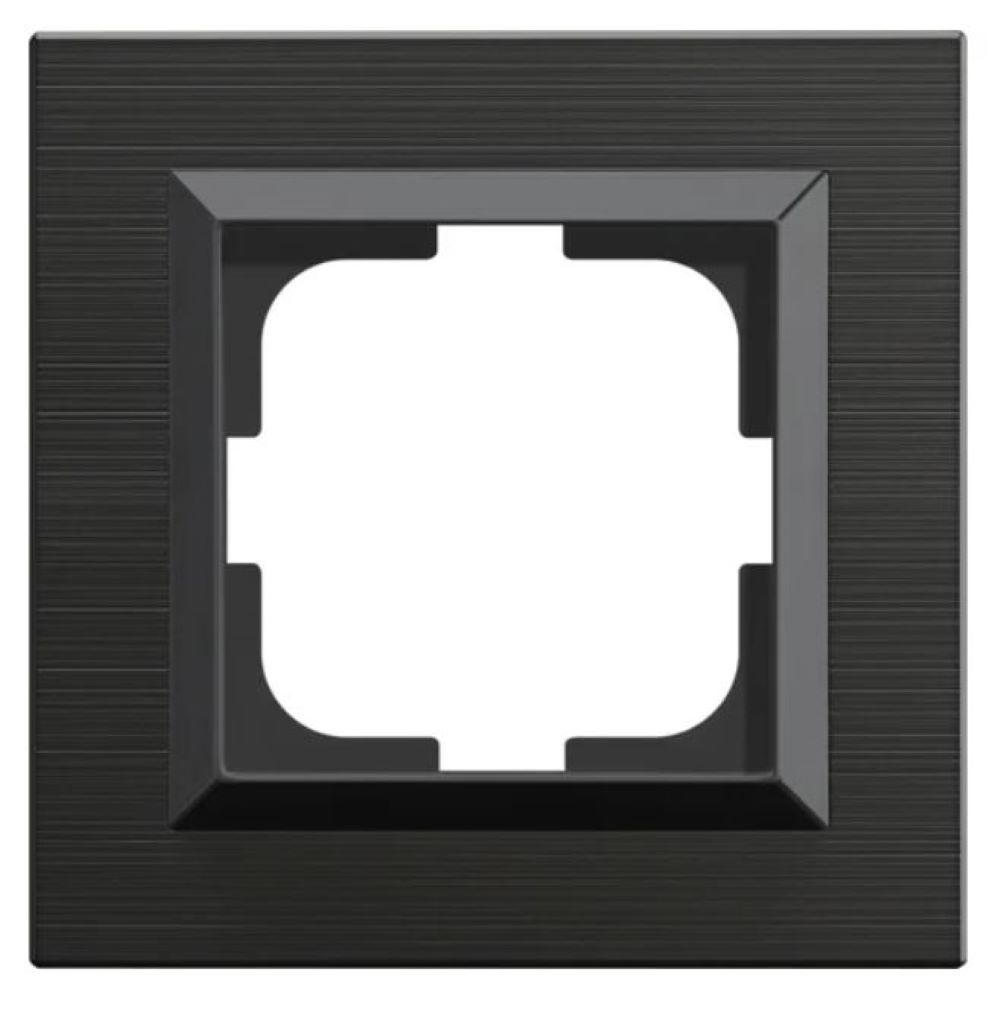 Изображение товара Рамка 1 пост OVIVO Quantum антрацит