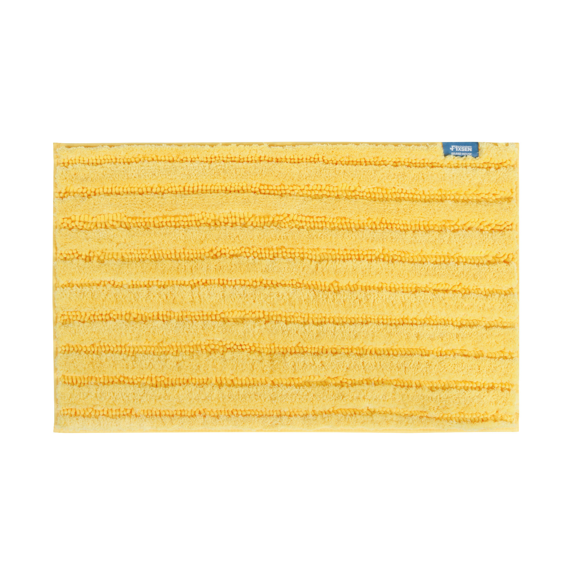 Изображение товара Коврик для ванной Combo желтый 50х80 см из микрофибры с противоскользящей подложкой