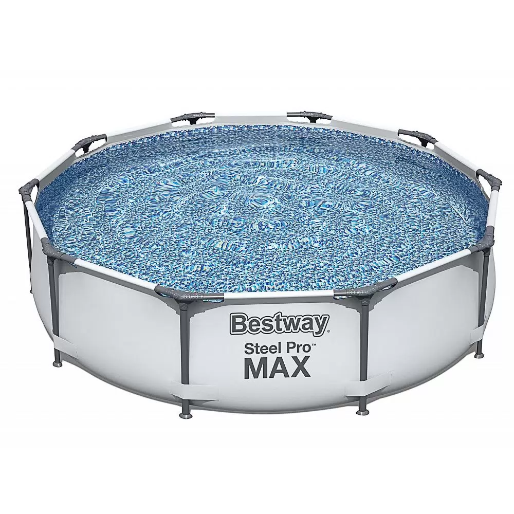 Изображение товара Каркасный бассейн Bestway Steel Pro Max 305 см круглый летний для дачи