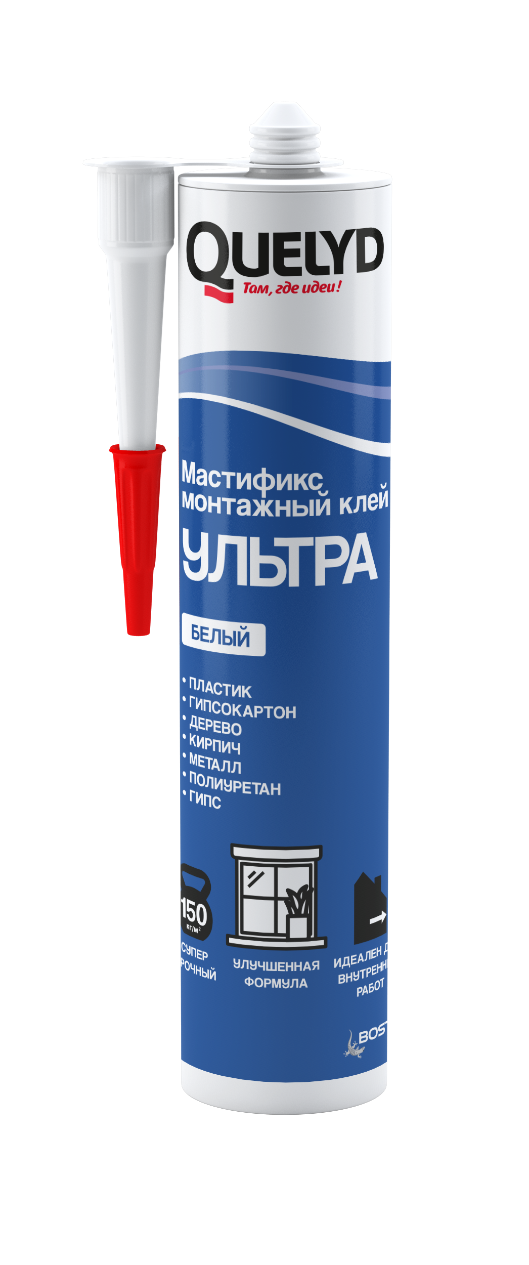 Изображение товара Акриловый клей Quelyd Мастификс Ультра белый