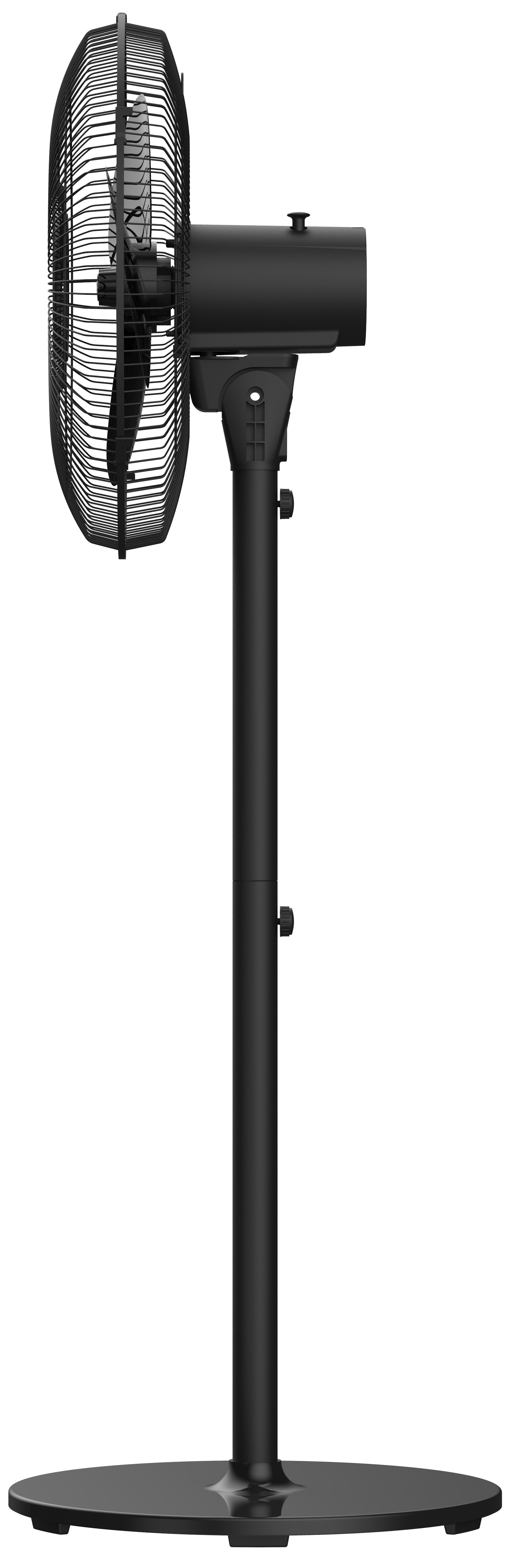 Изображение товара Напольный вентилятор AURUM AKSF-4075SOL 400 мм 50 Вт черный для дома и офиса