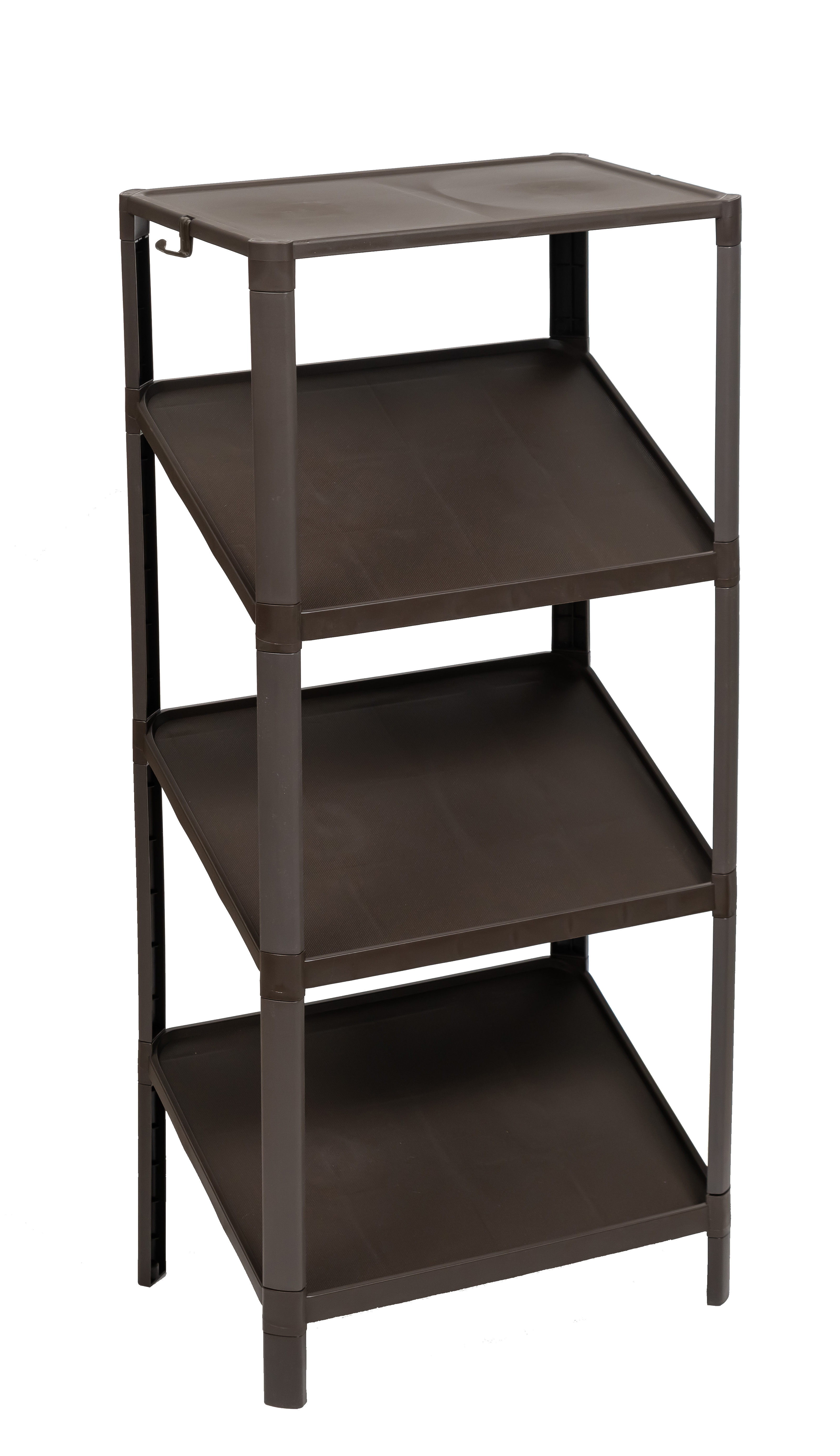 Изображение товара Этажерка для обуви VIKEA compact 4 яруса Венге компактная и прочная